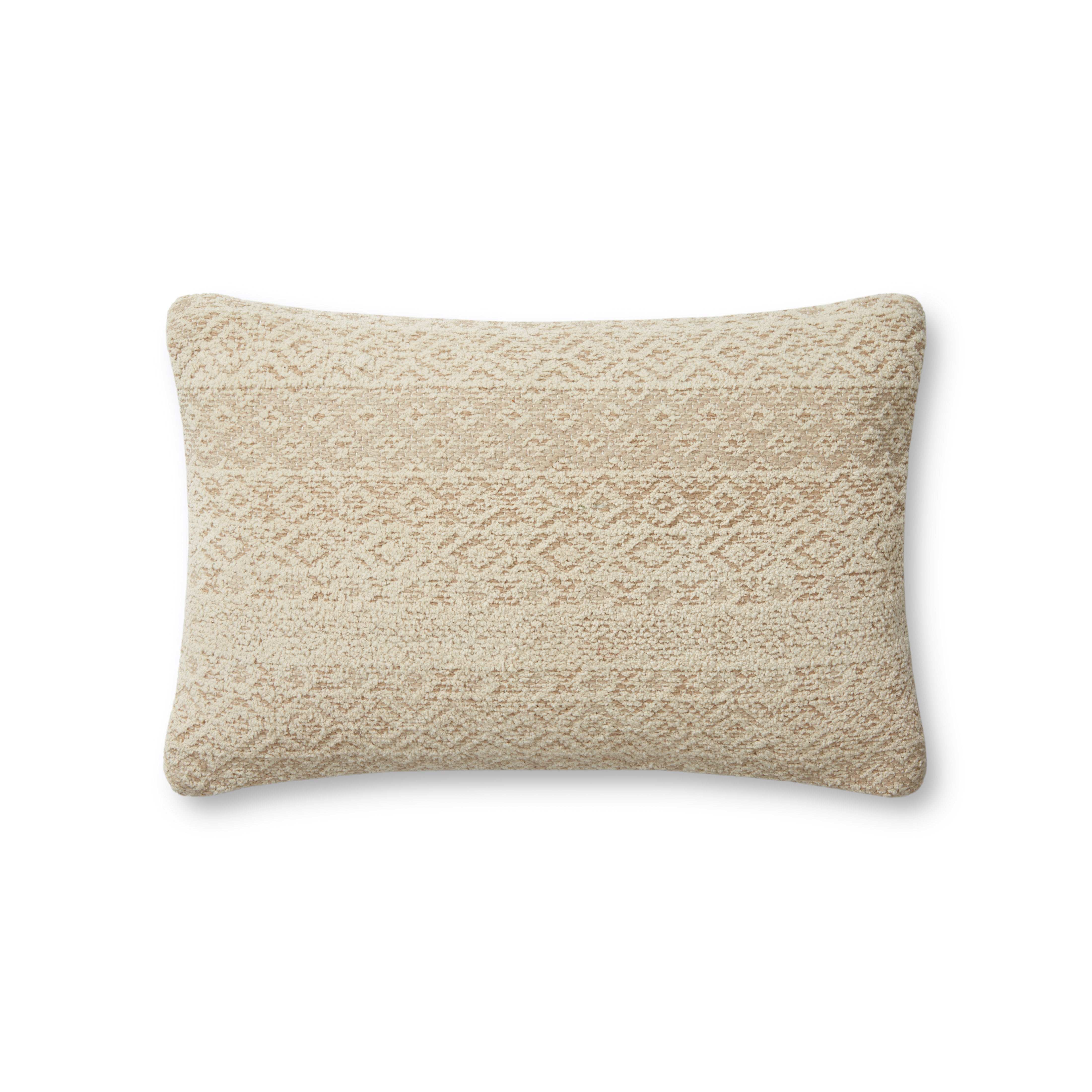 Angela Rose x Loloi Henderson Pillow - Sand / Ivory (PAR0010)