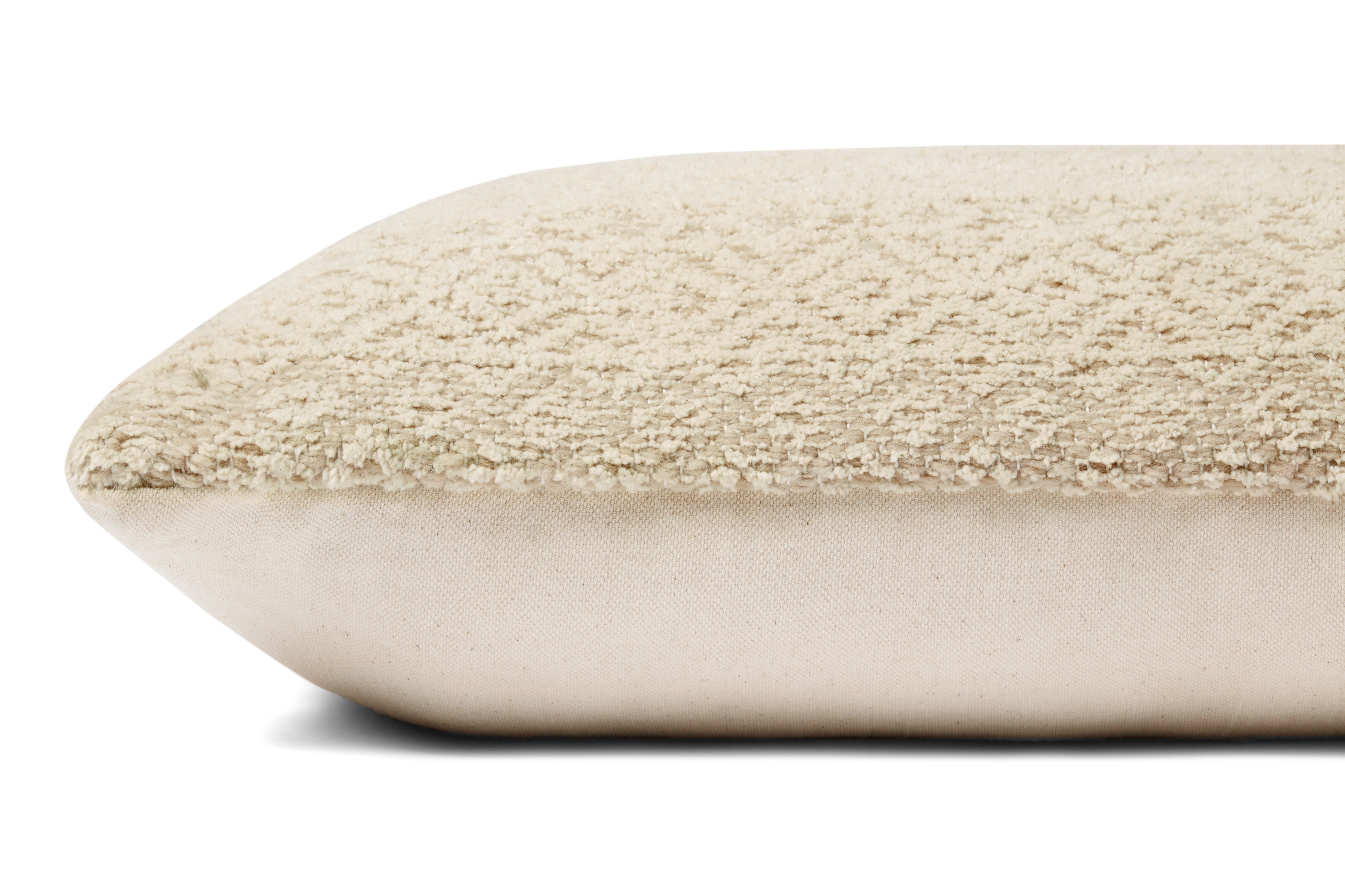Angela Rose x Loloi Henderson Pillow - Sand / Ivory (PAR0010)