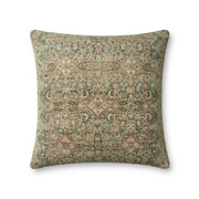 Angela Rose x Loloi Cove Pillow - Navy / Natural (PAR0004)