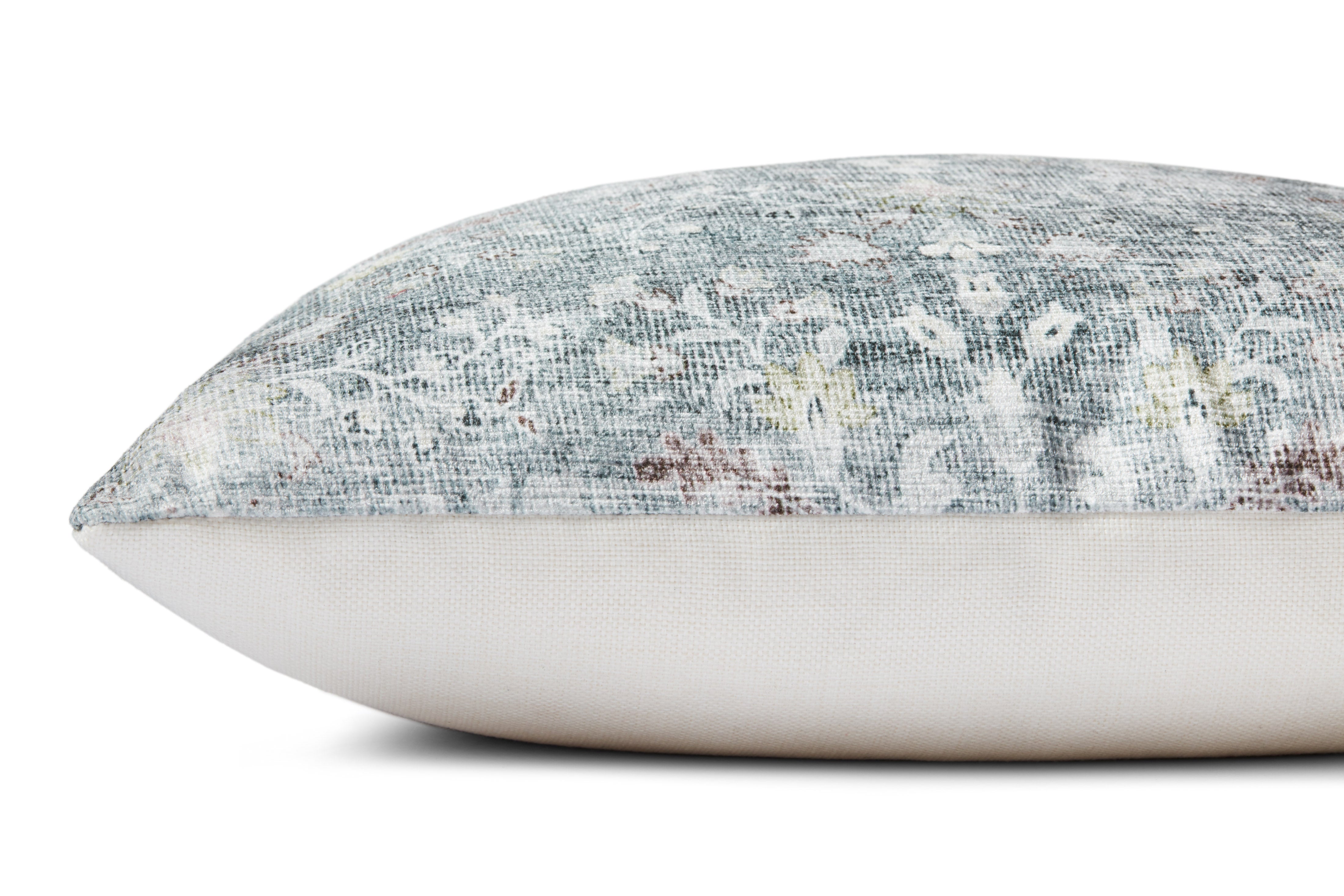 Chris Loves Julia x Loloi Pillow - Grey (PCJ0007)