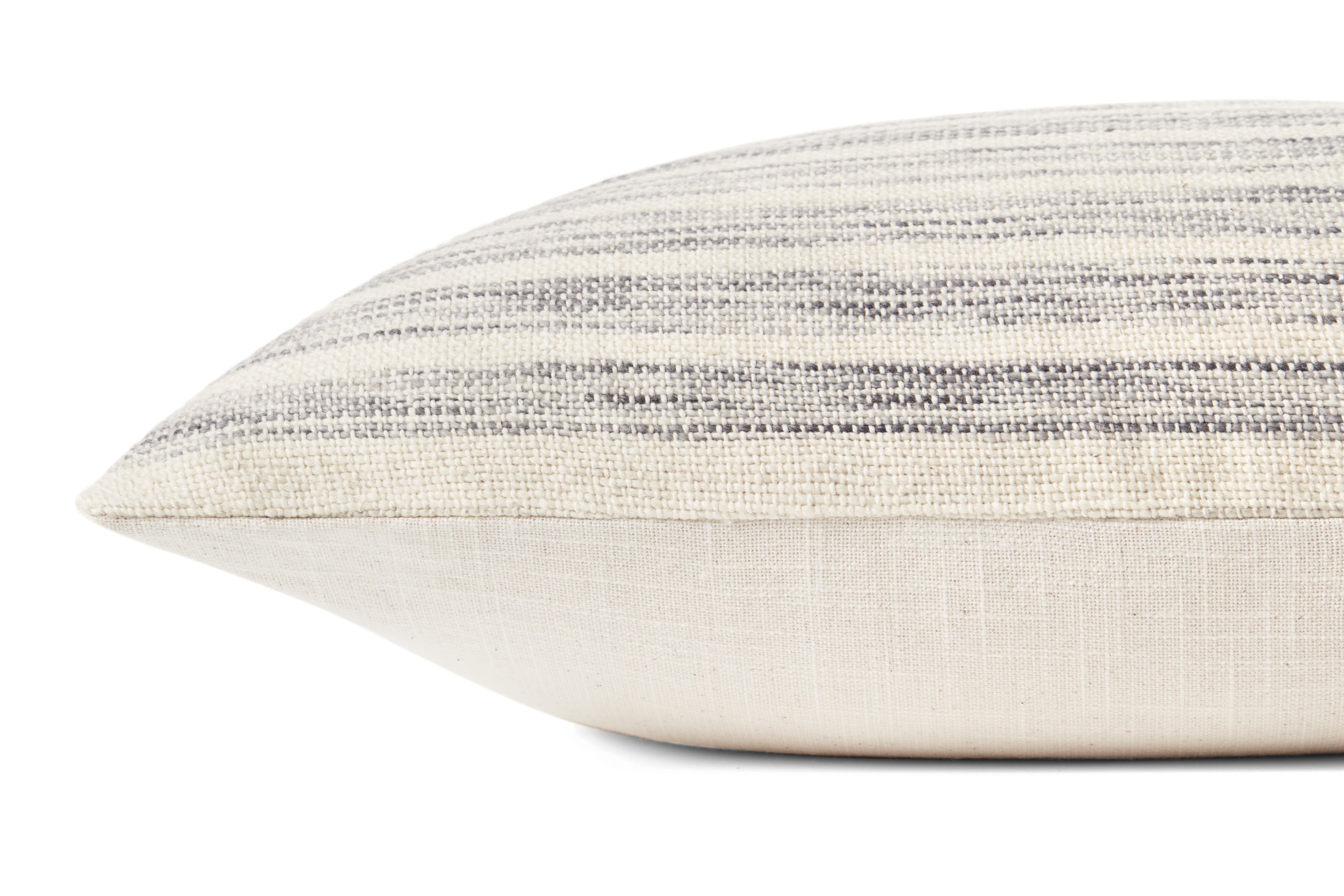 Amber Lewis x Loloi Marielle Pillow - Ivory / Stone (PAL0028)