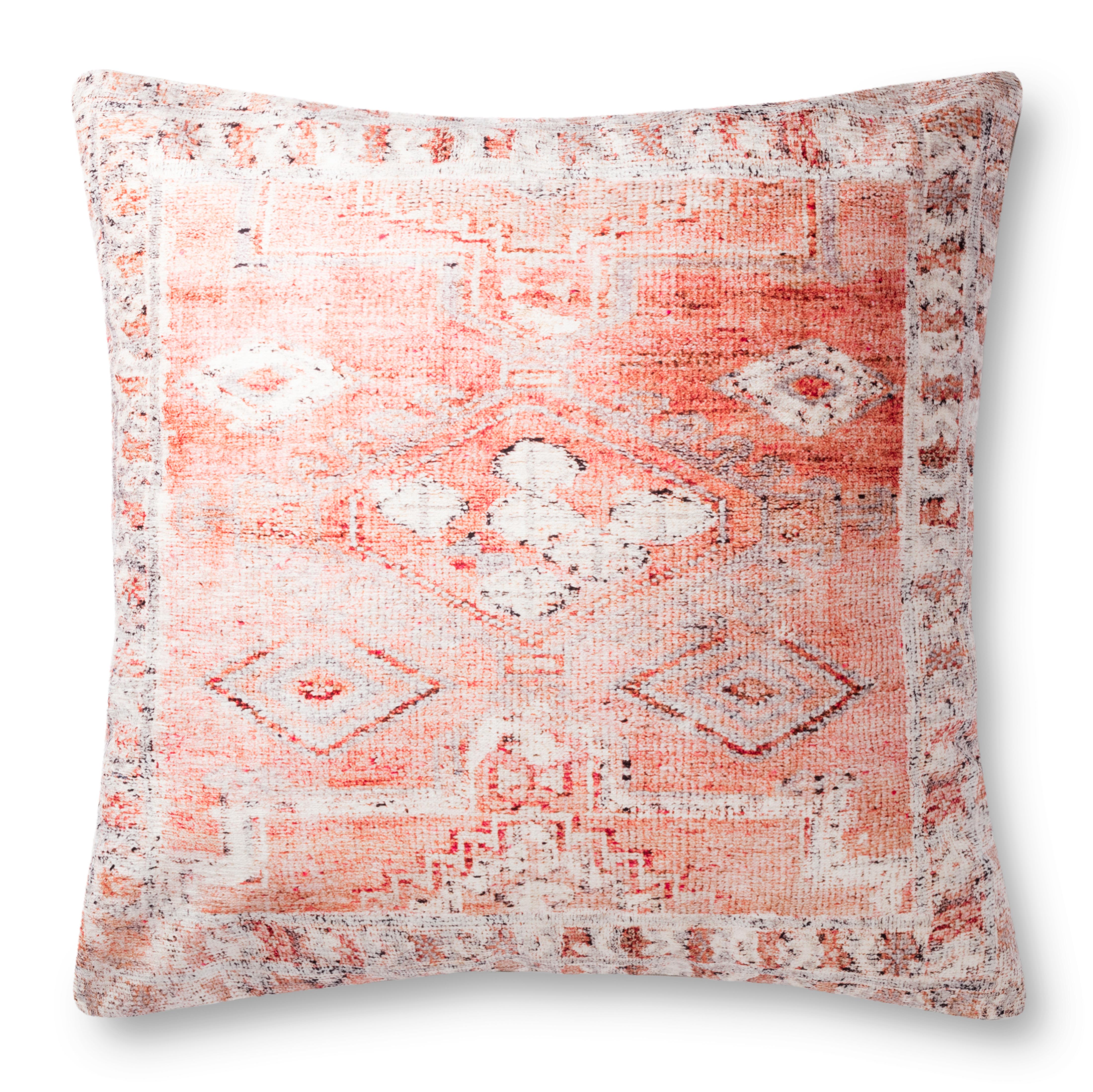 Loloi Pillow - Coral / Multi (P0886)