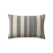 Angela Rose x Loloi Mia Pillow - Ivory / Denim (PAR0014)