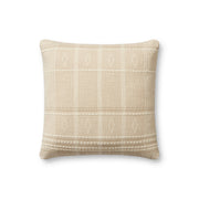 Angela Rose x Loloi Lina Pillow - Beige / Ivory (PAR0016)