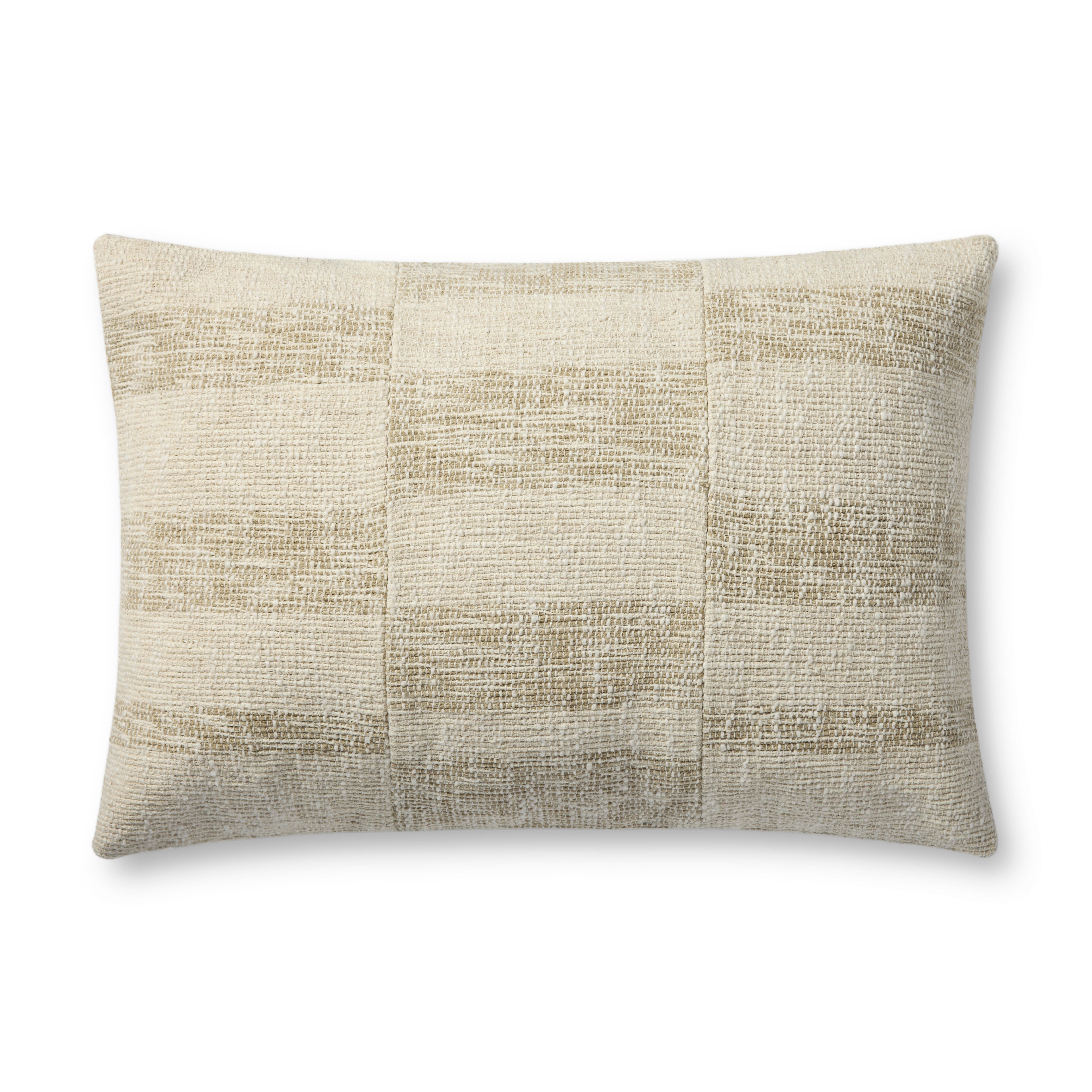 Brigette Romanek x Loloi Pillow - Beige / Natural (PBR0007)