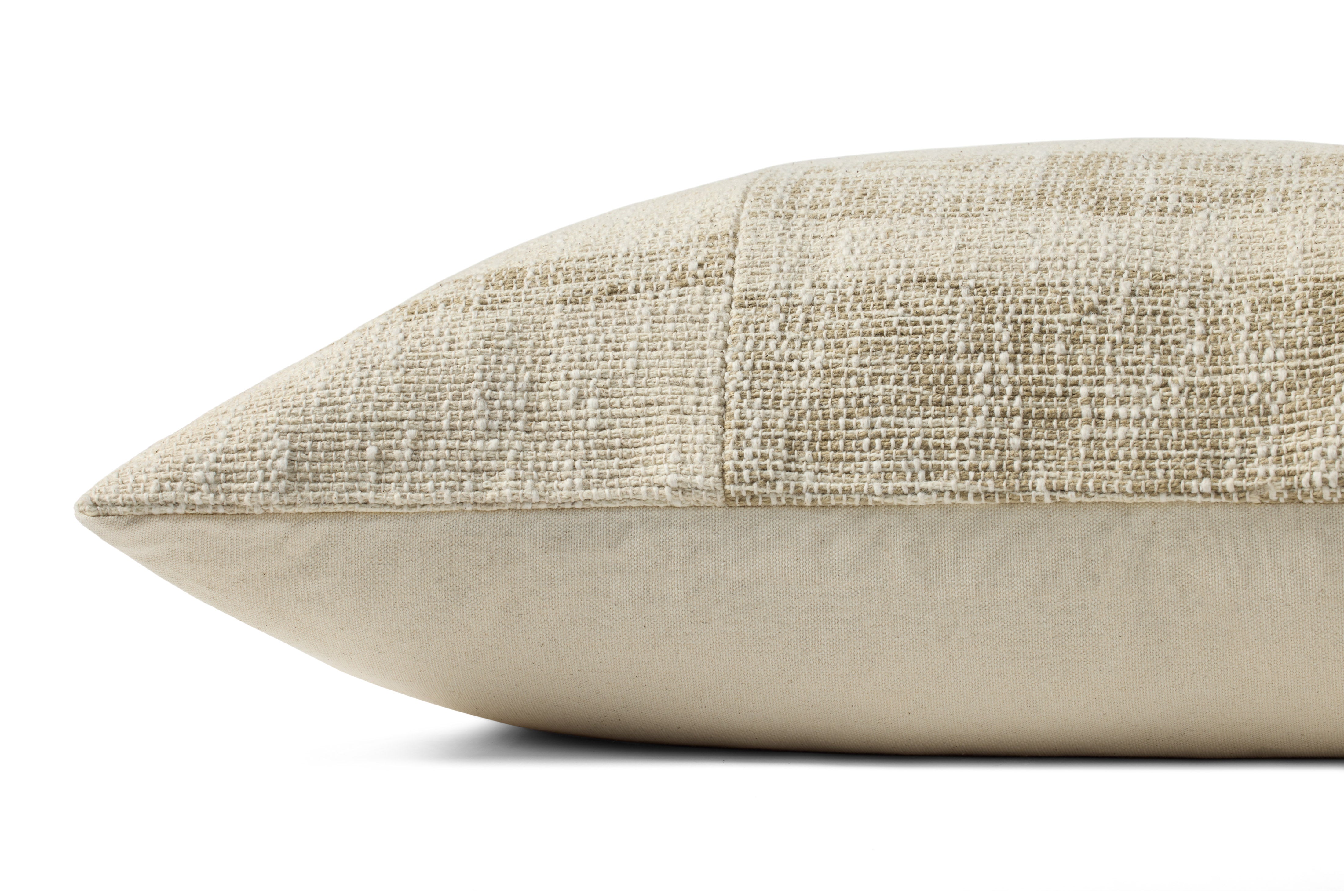 Brigette Romanek x Loloi Pillow - Beige / Natural (PBR0007)