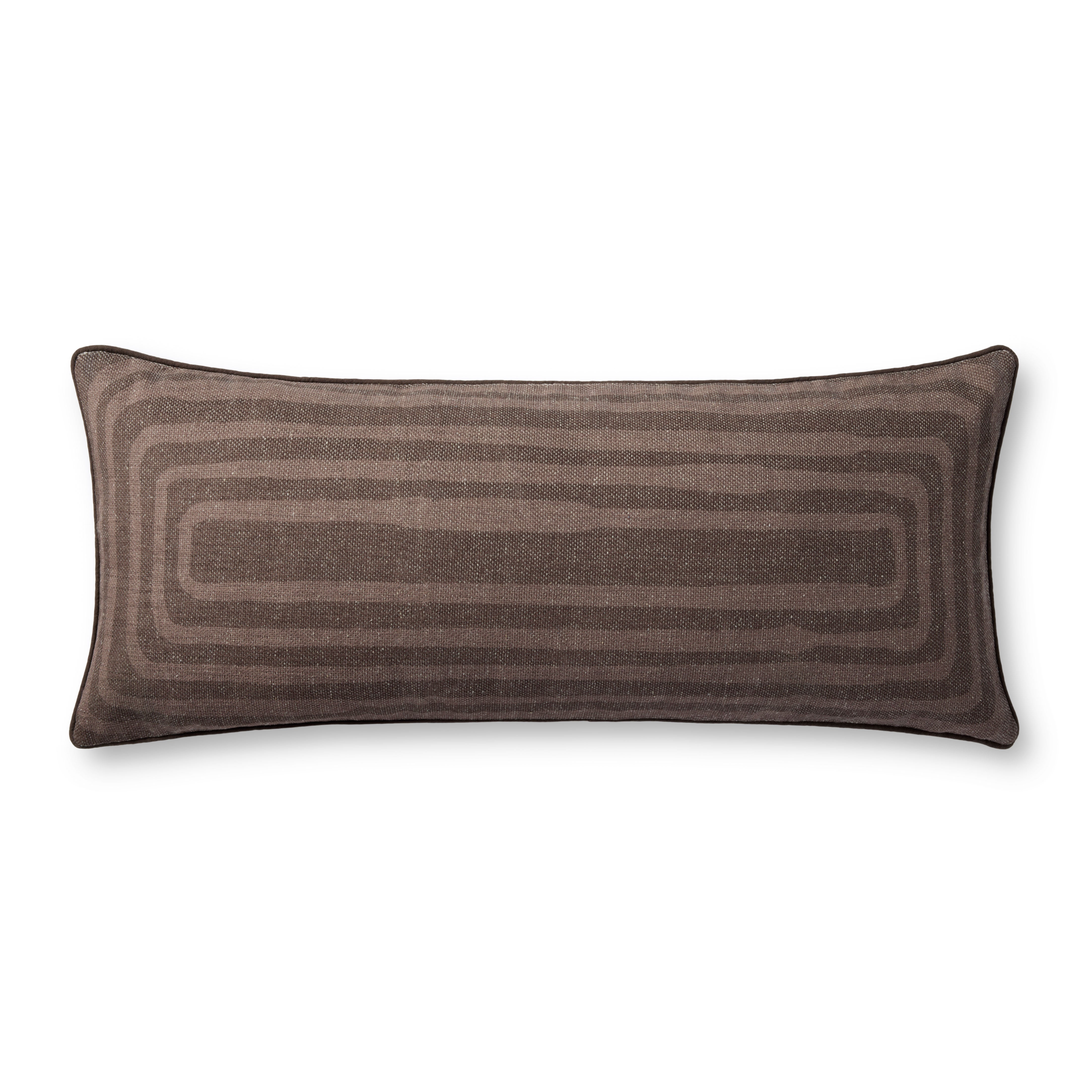Brigette Romanek x Loloi Pillow - Brown (PBR0009)
