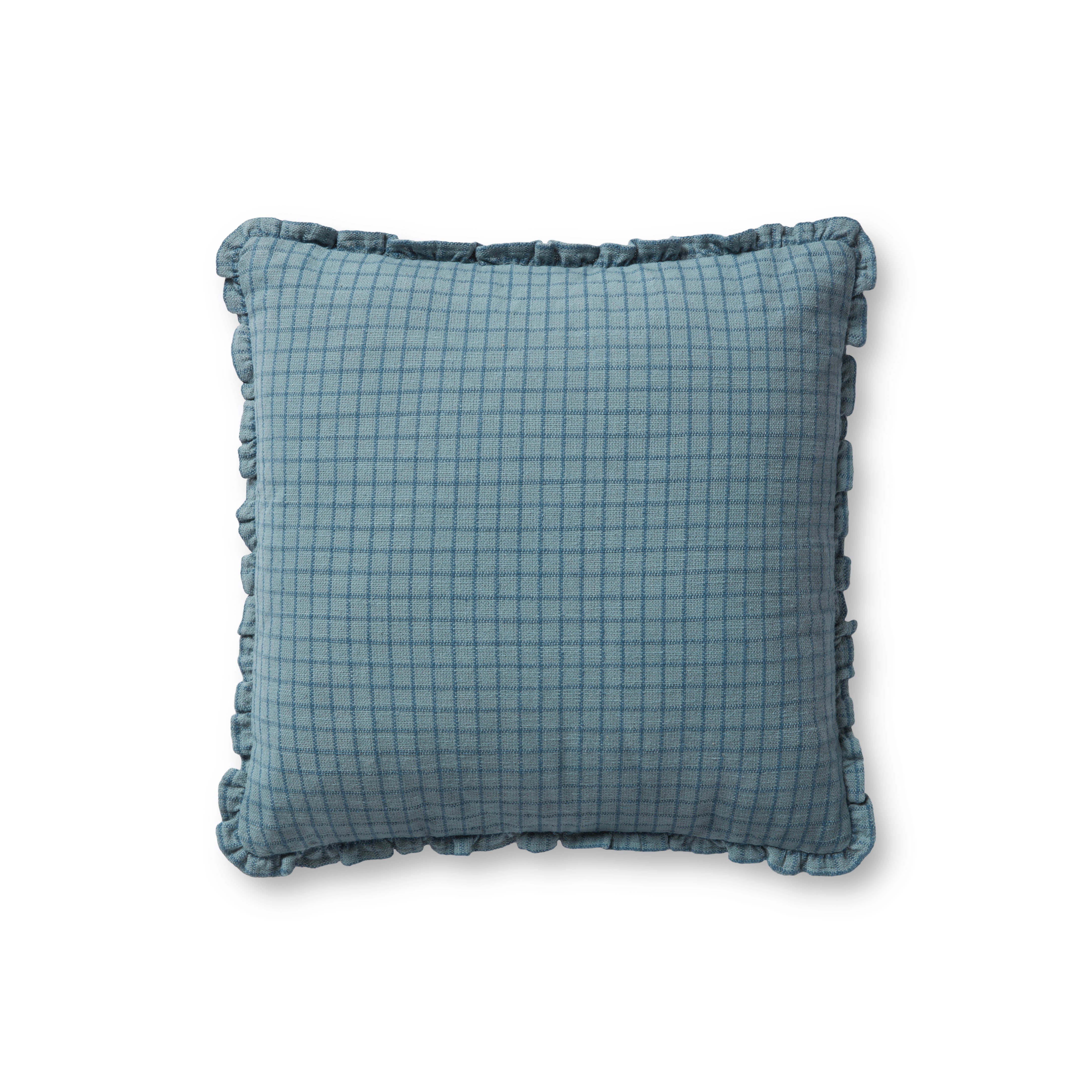 Chris Loves Julia x Loloi Dinah Pillow - Ocean  / Blue (PCJ0012)