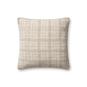 Chris Loves Julia x Loloi Fern Pillow - Ivory  / Beige (PCJ0015)