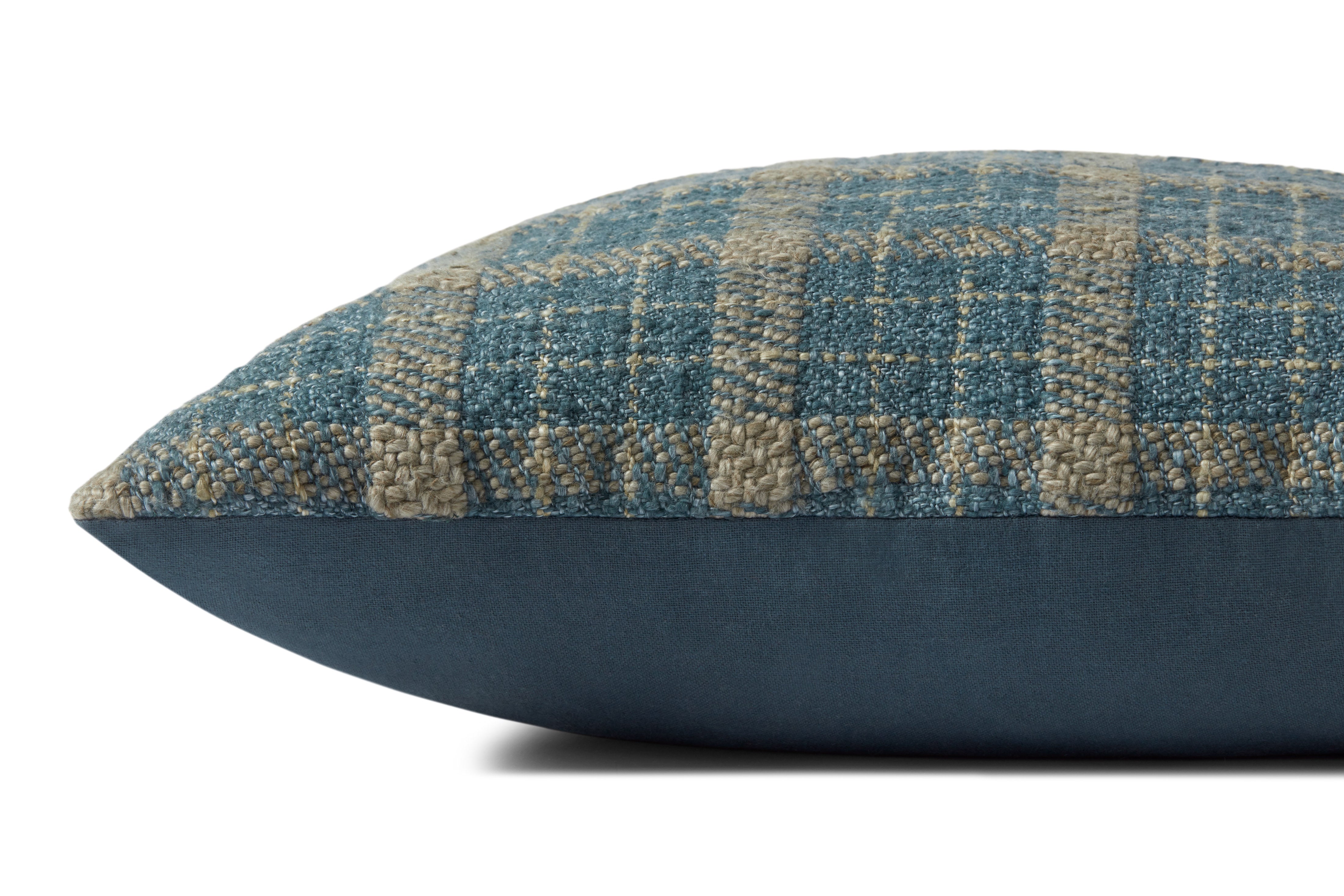 Chris Loves Julia x Loloi Earl Pillow - Teal  / Green (PCJ0016)