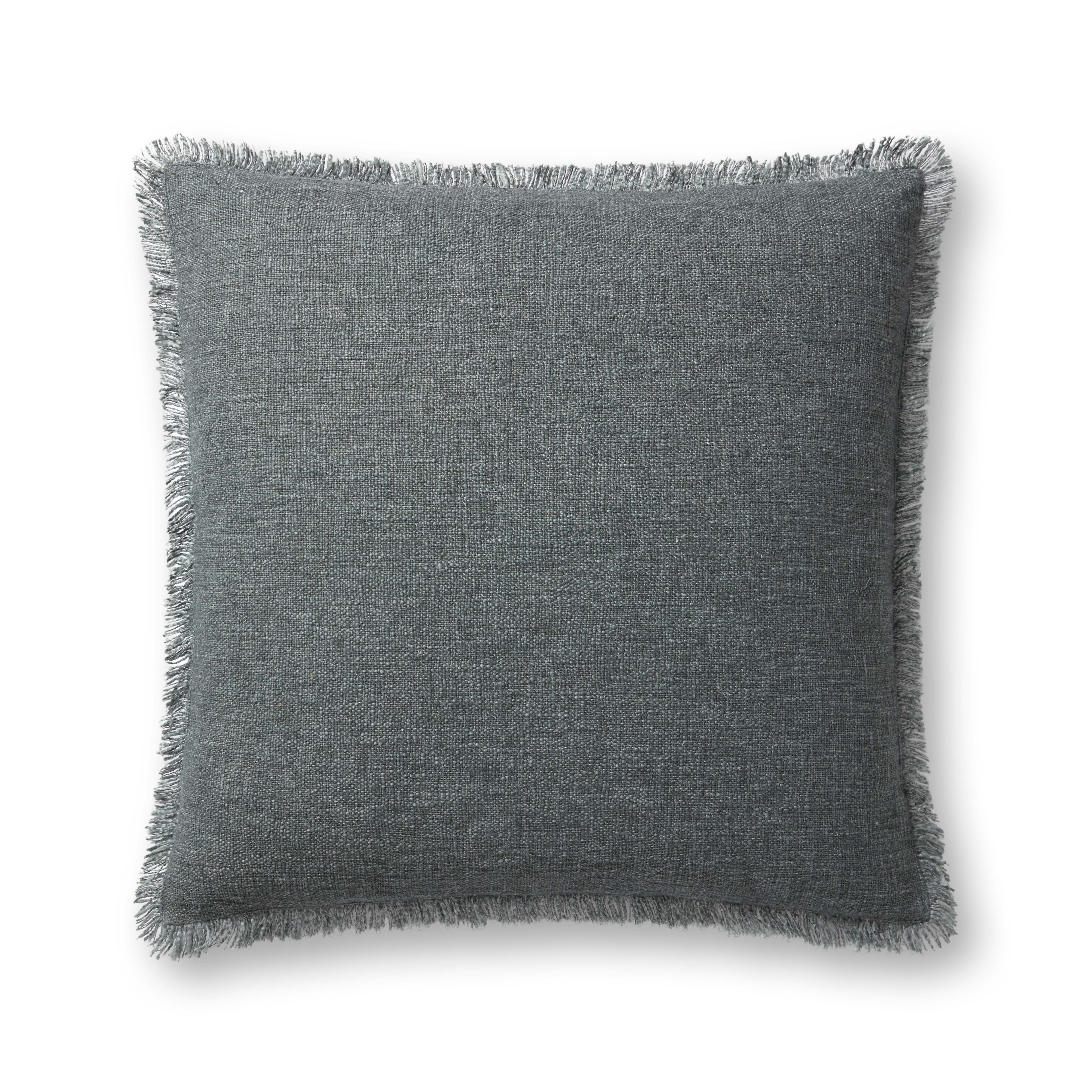 Amber Lewis x Loloi Sable Pillow - Blue (PAL0033)