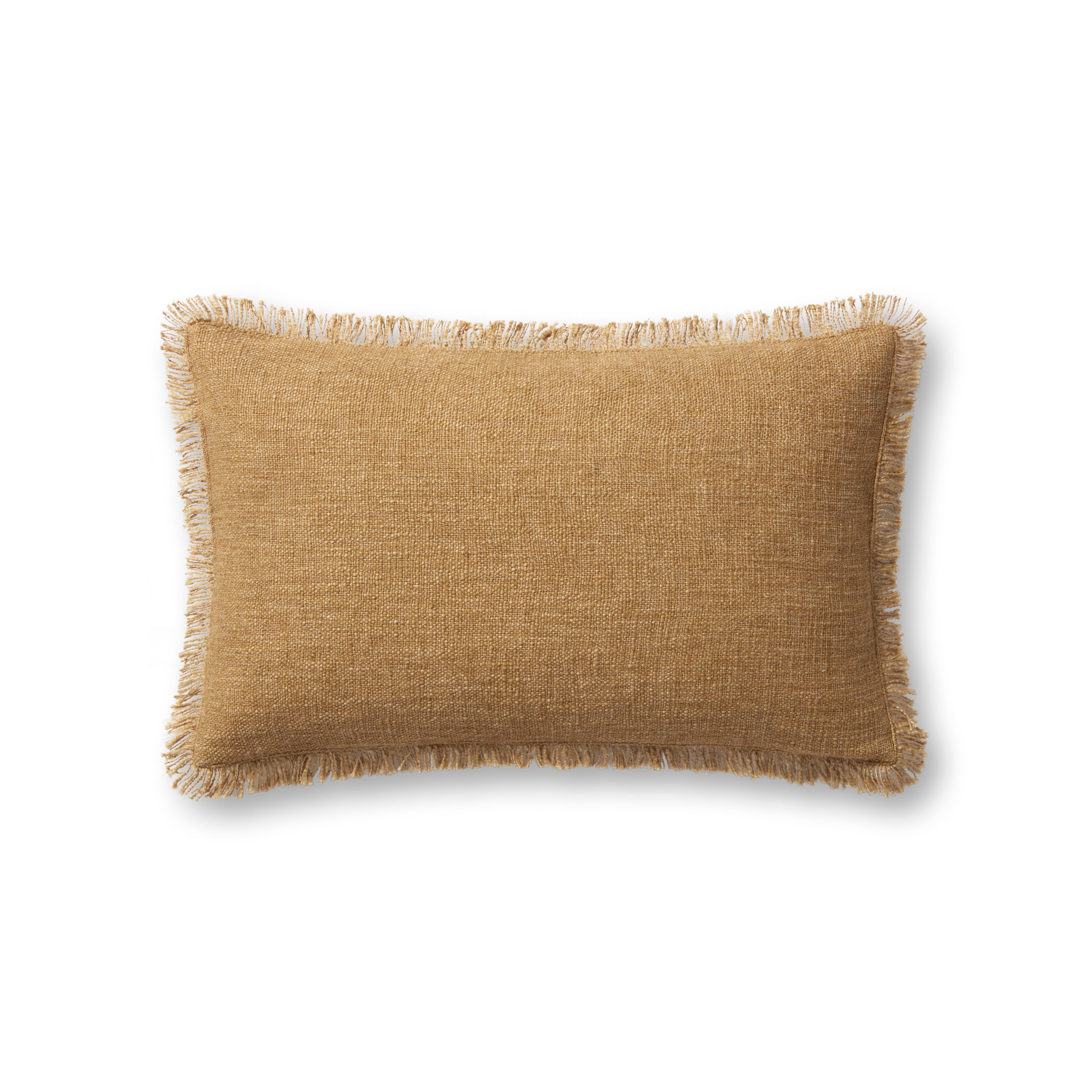 Amber Lewis x Loloi Sable Pillow - Gold (PAL0033)