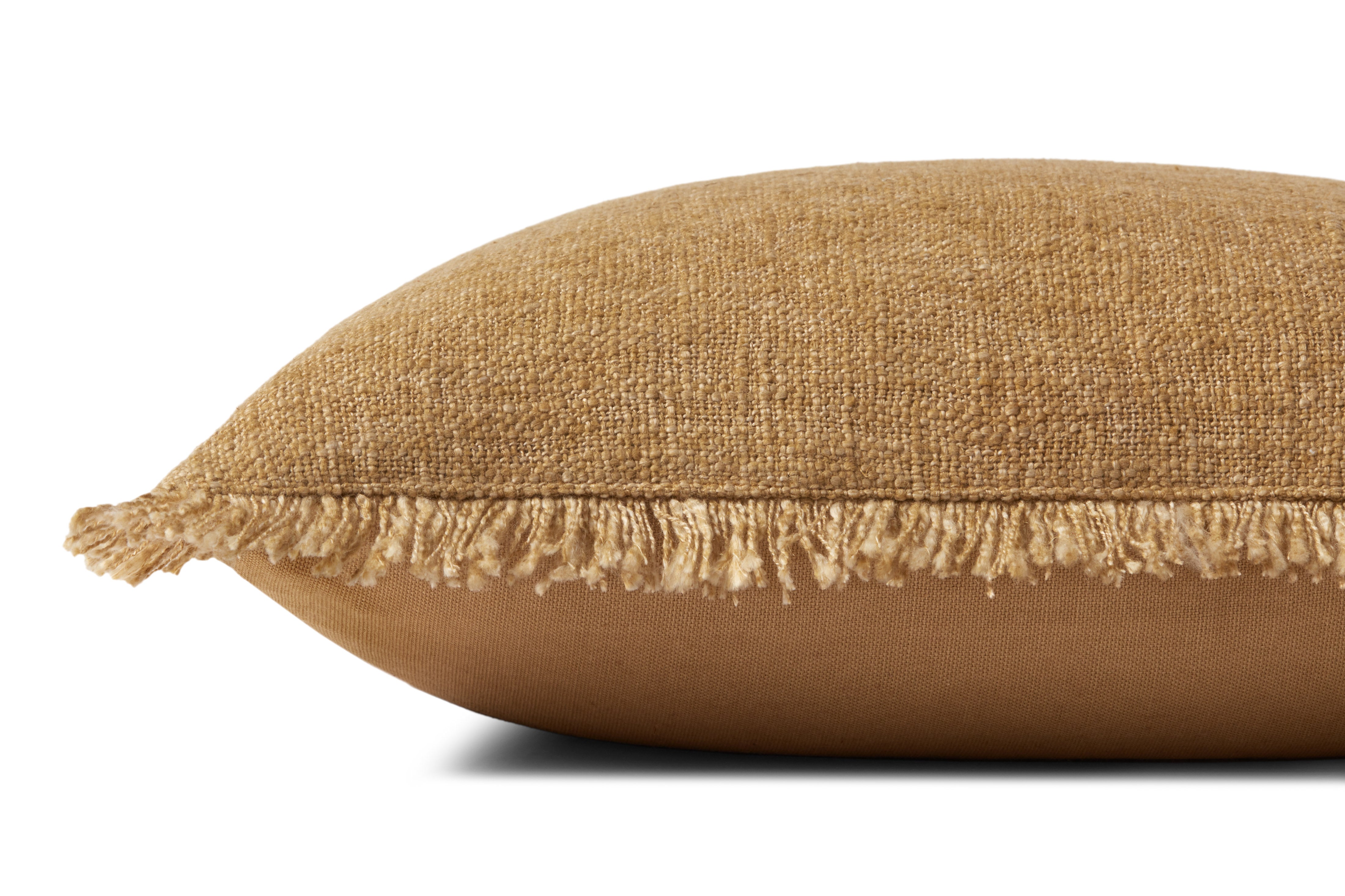 Amber Lewis x Loloi Sable Pillow - Gold (PAL0033)