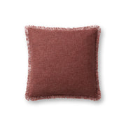 Amber Lewis x Loloi Sable Pillow - Wine (PAL0033)