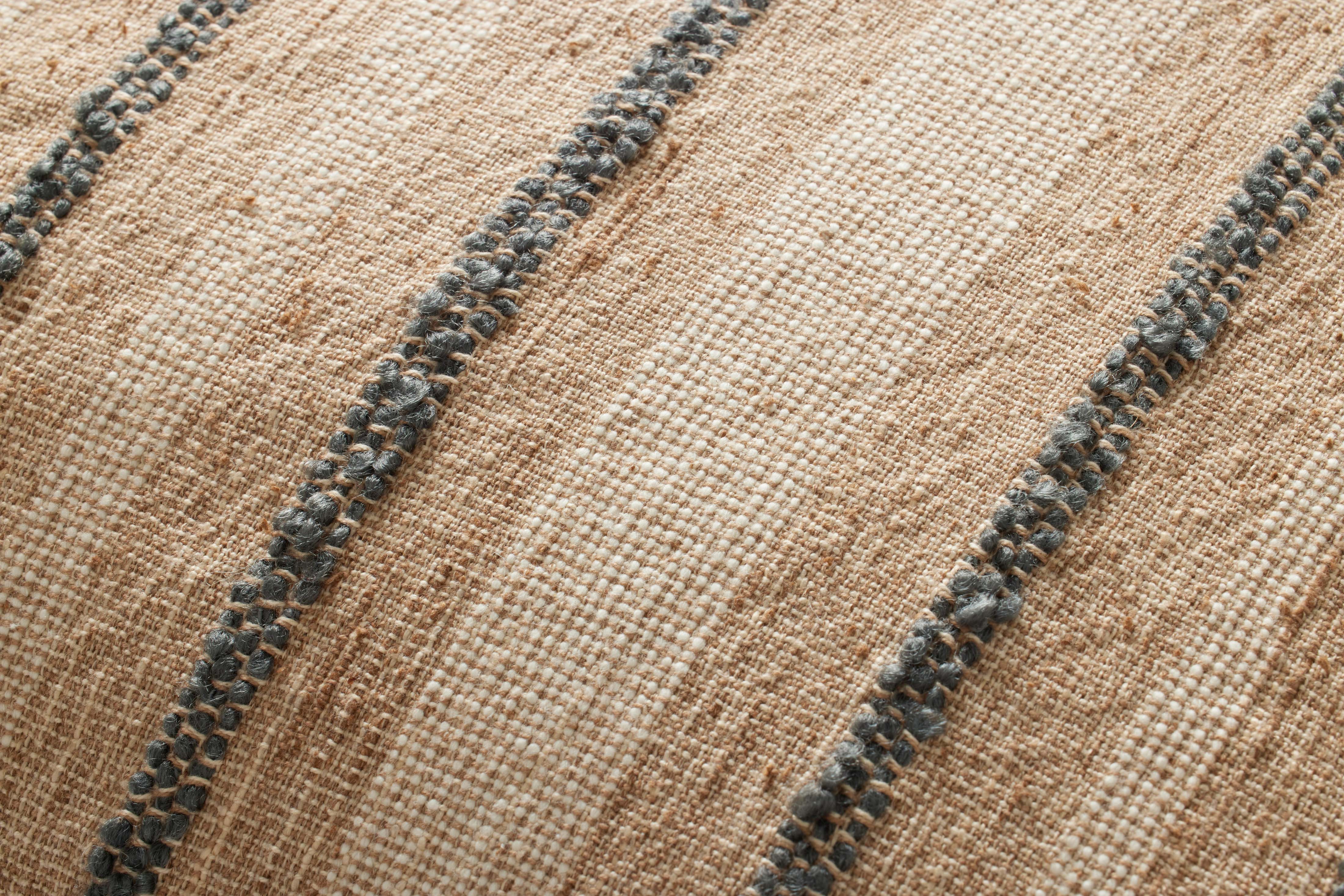 Amber Lewis x Loloi Elowen Pillow - Natural / Blue (PAL0038)