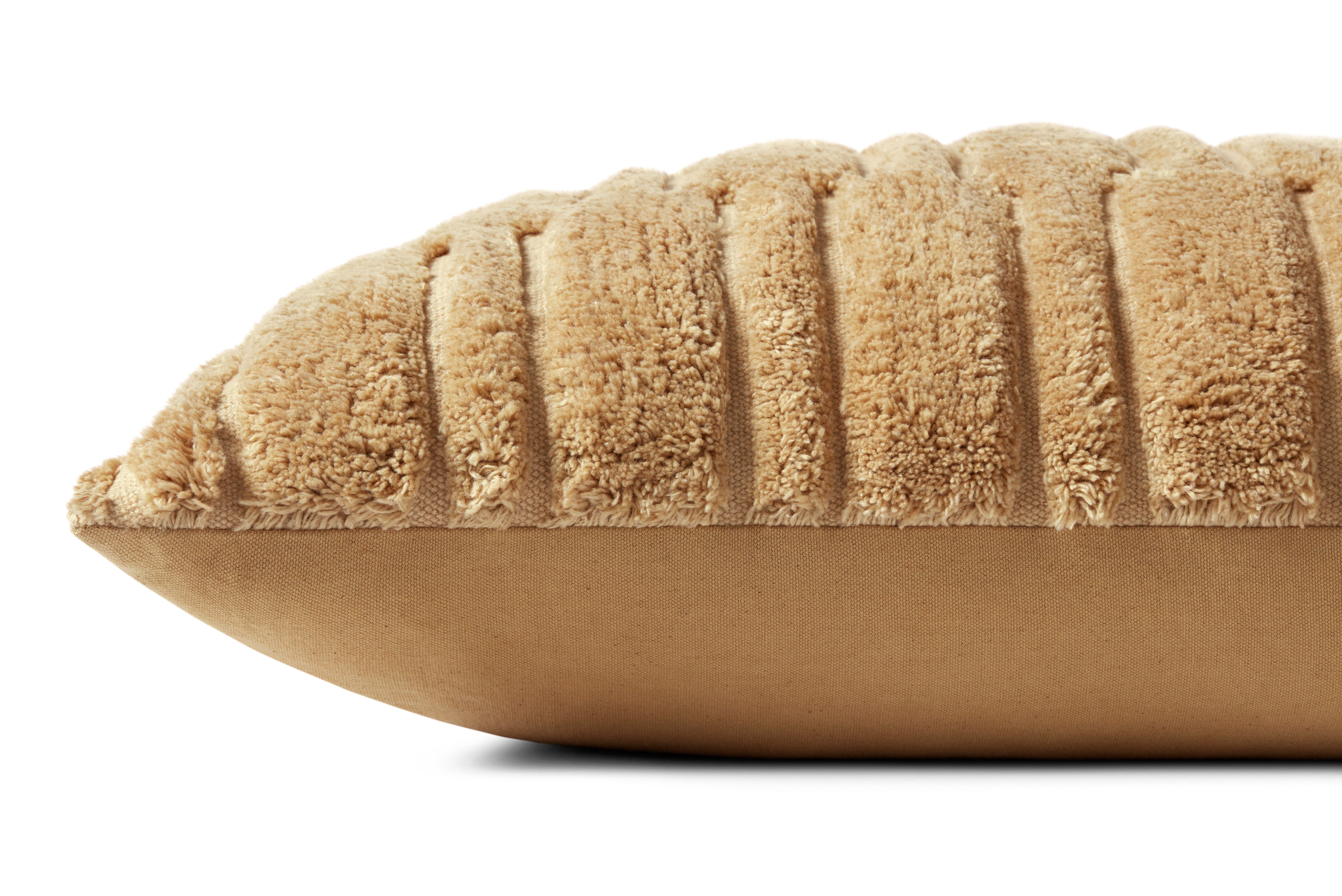 Angela Rose x Loloi Arabella Pillow - Wheat (PAR0011)