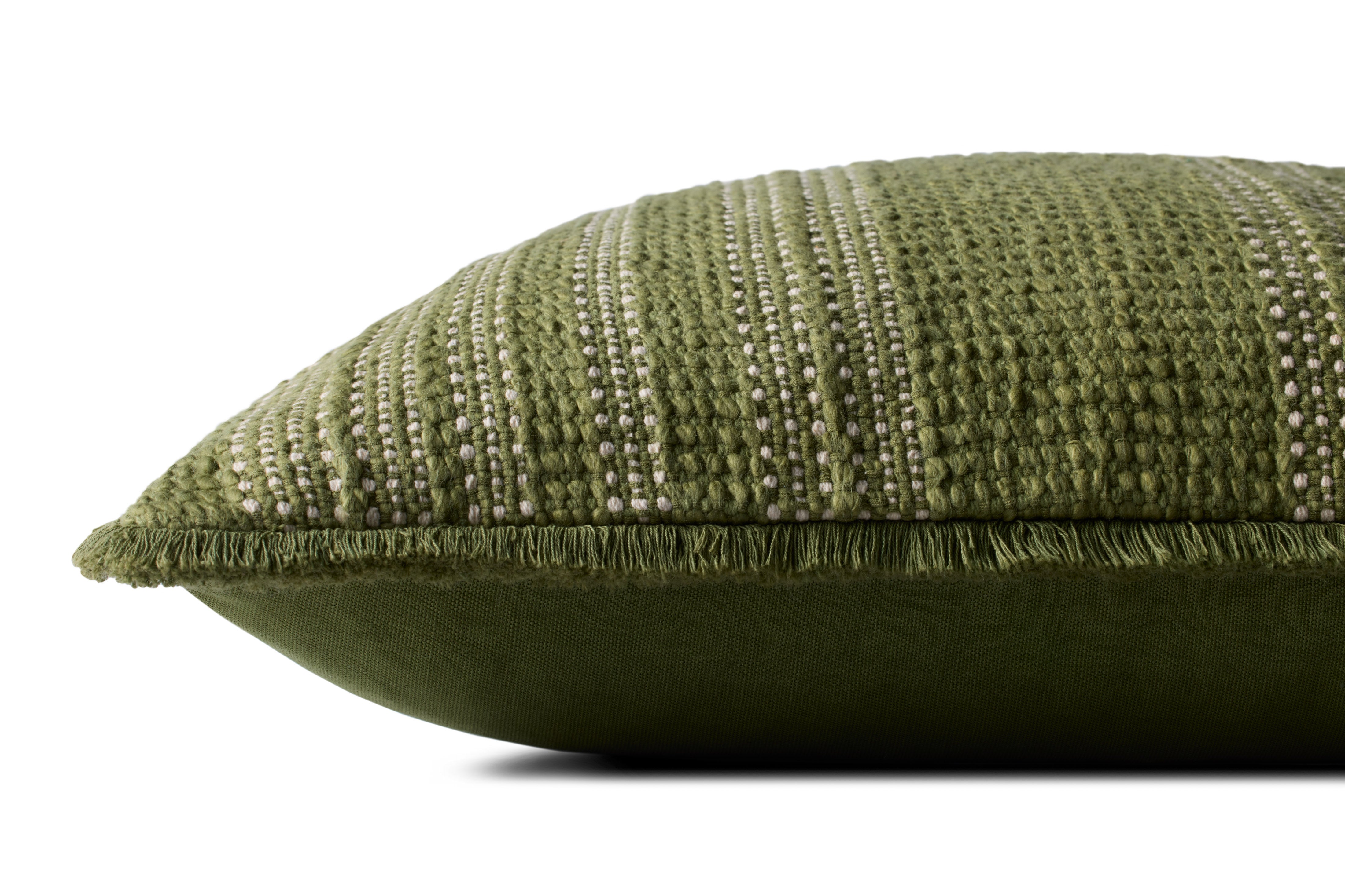 Loloi Pillow - Green / Ivory (PLL0131)