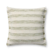 Loloi Pillow - Green / Ivory (PLL0134)