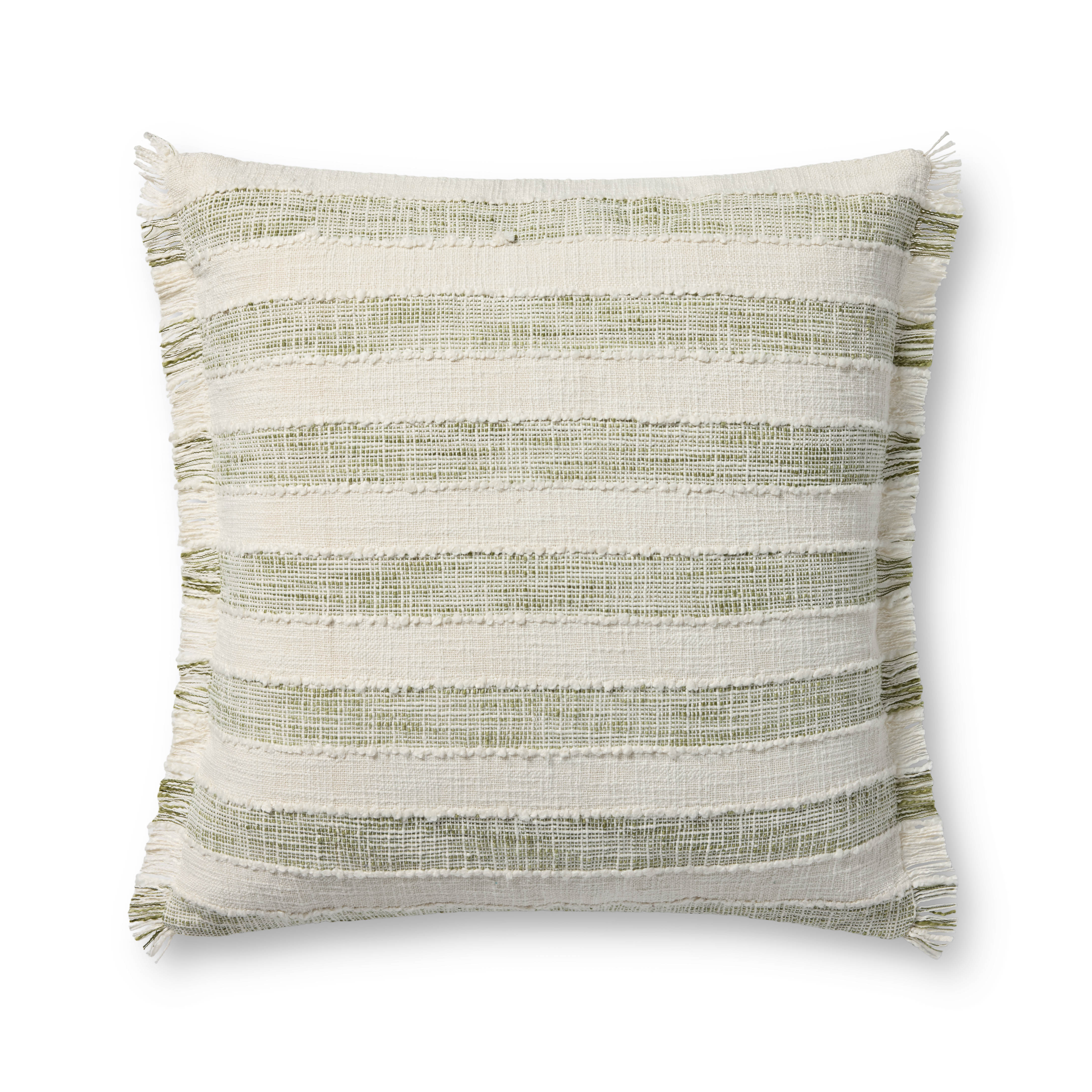 Loloi Pillow - Green / Ivory (PLL0134)
