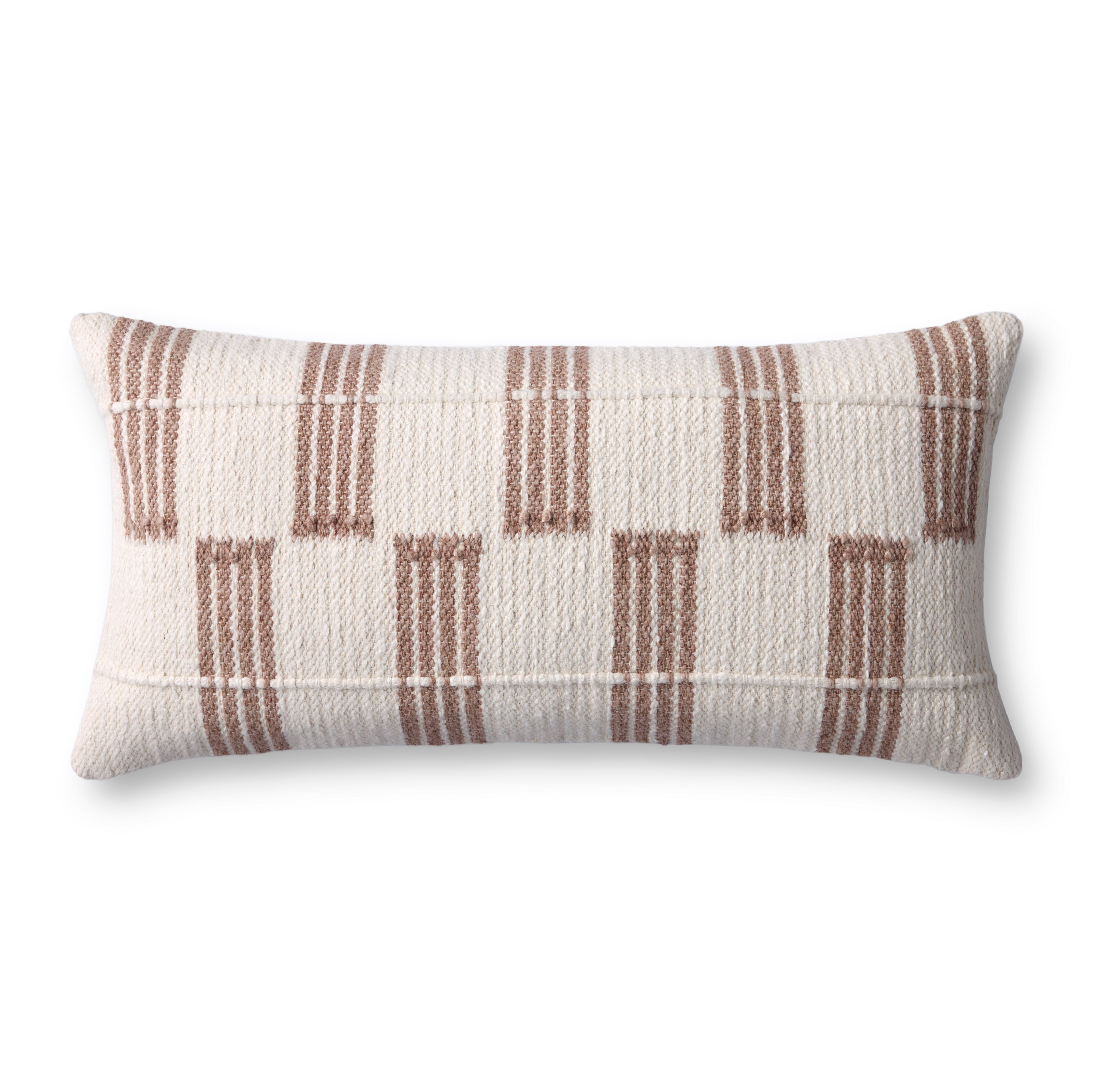 Loloi Pillow - Rust / Ivory (PLL0136)
