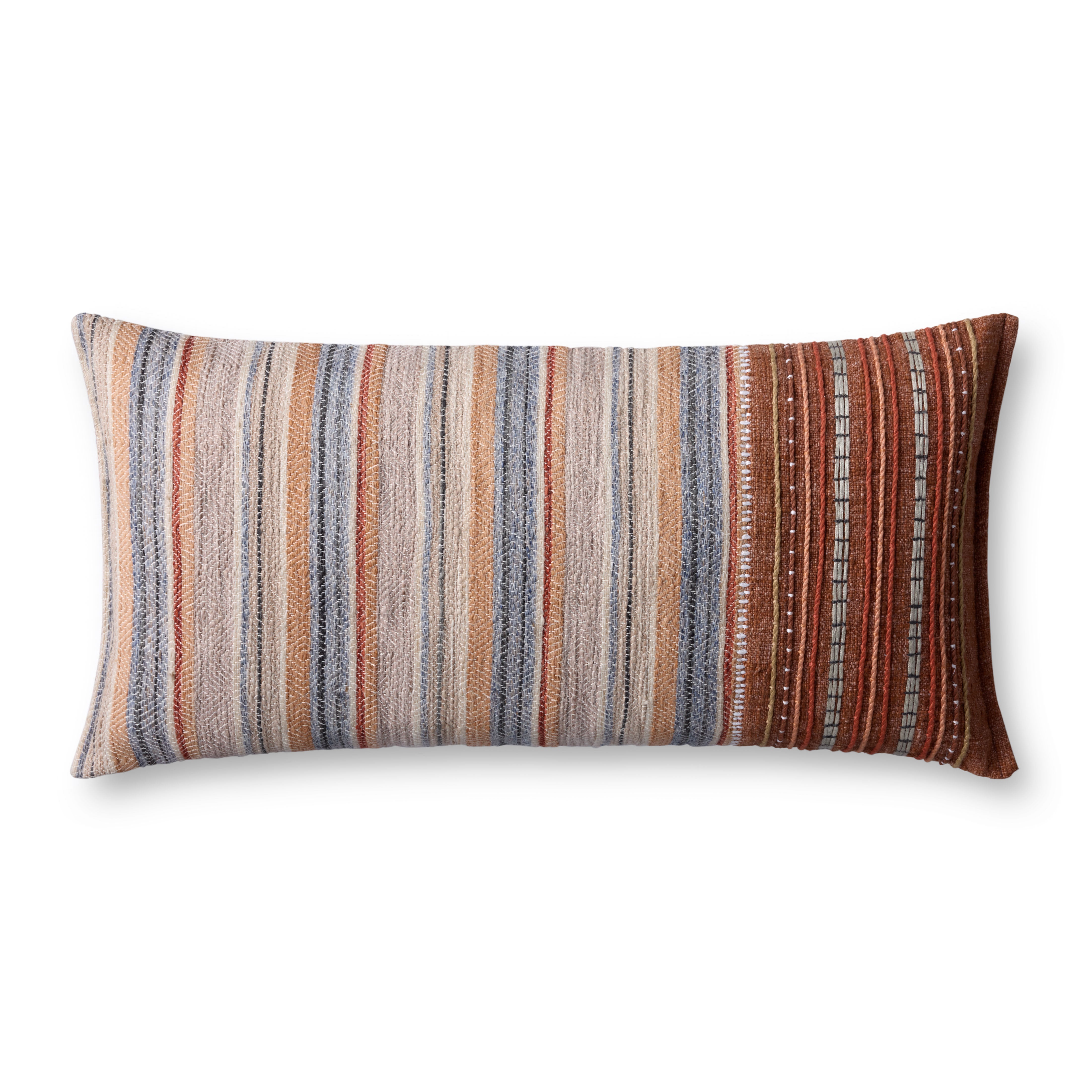 Loloi Pillow - Rust / Multi (PLL0138)