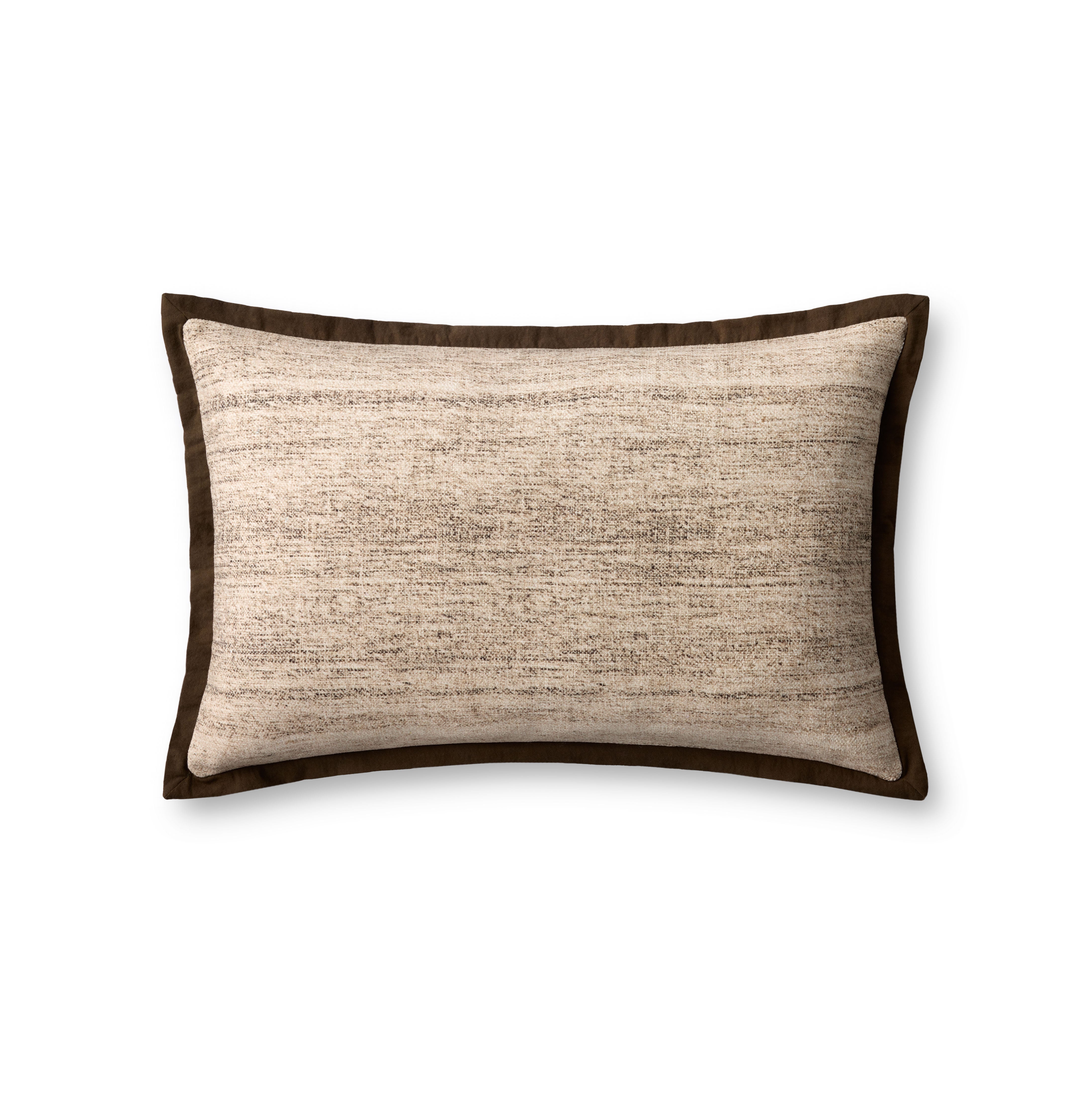 Loloi Pillow - Brown / Ivory (PLL0143)