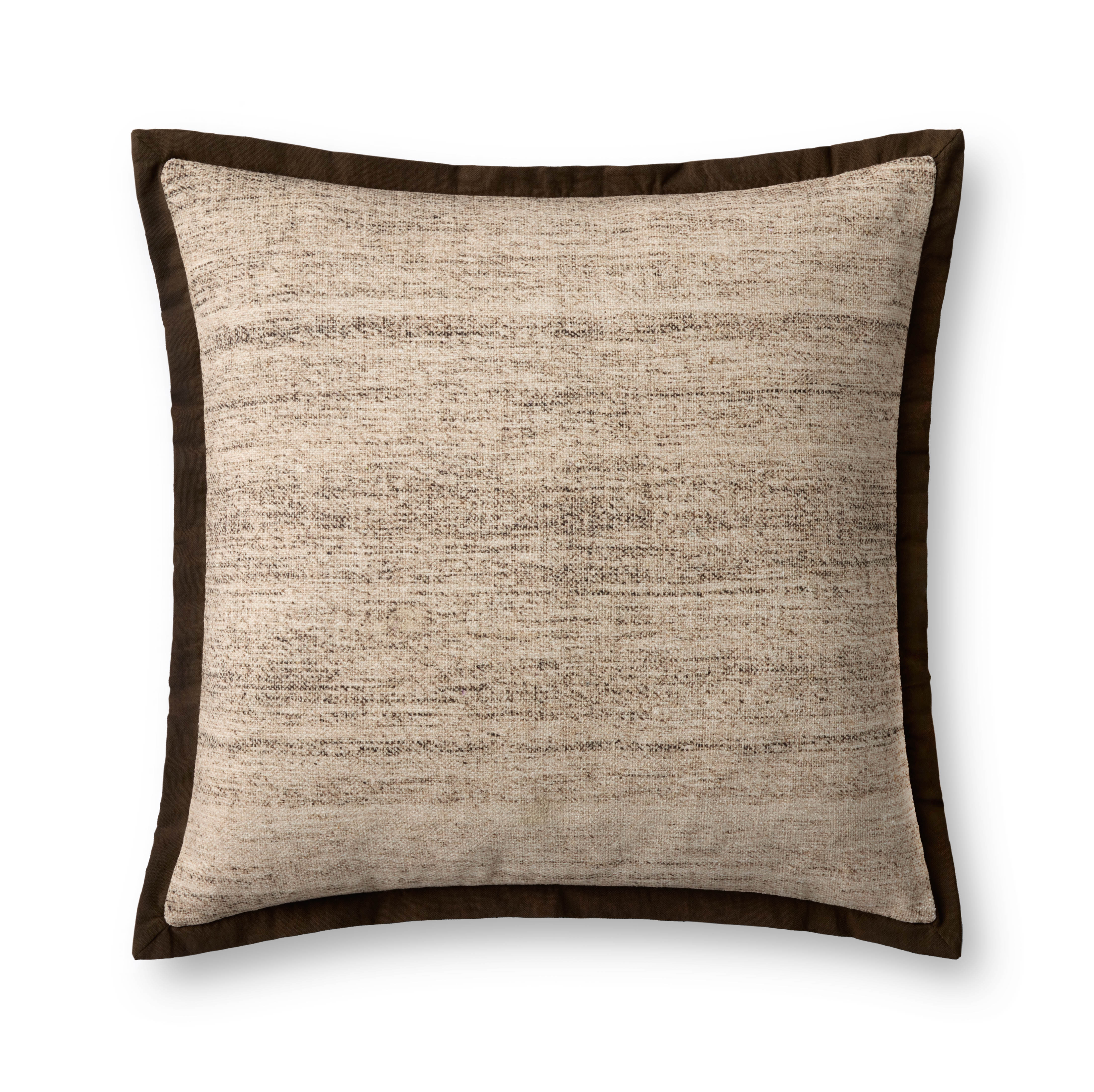 Loloi Pillow - Brown / Ivory (PLL0143)