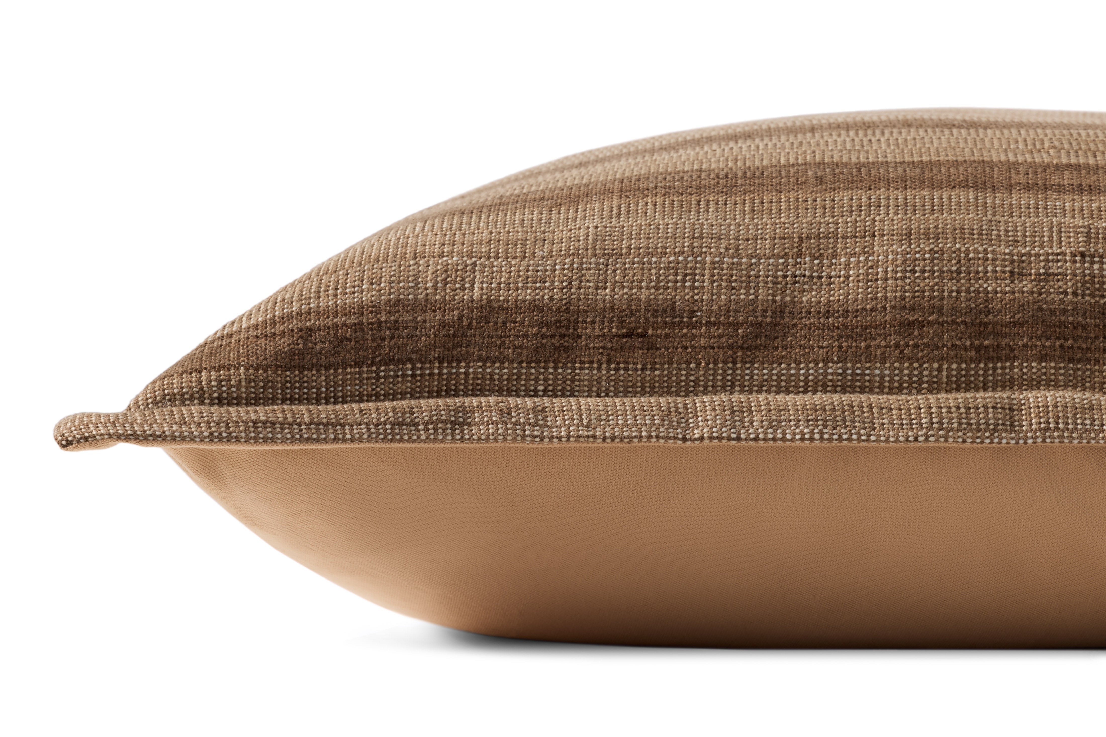 Amber Lewis x Loloi Vespera Pillow - Brown / Multi (PAL0048)
