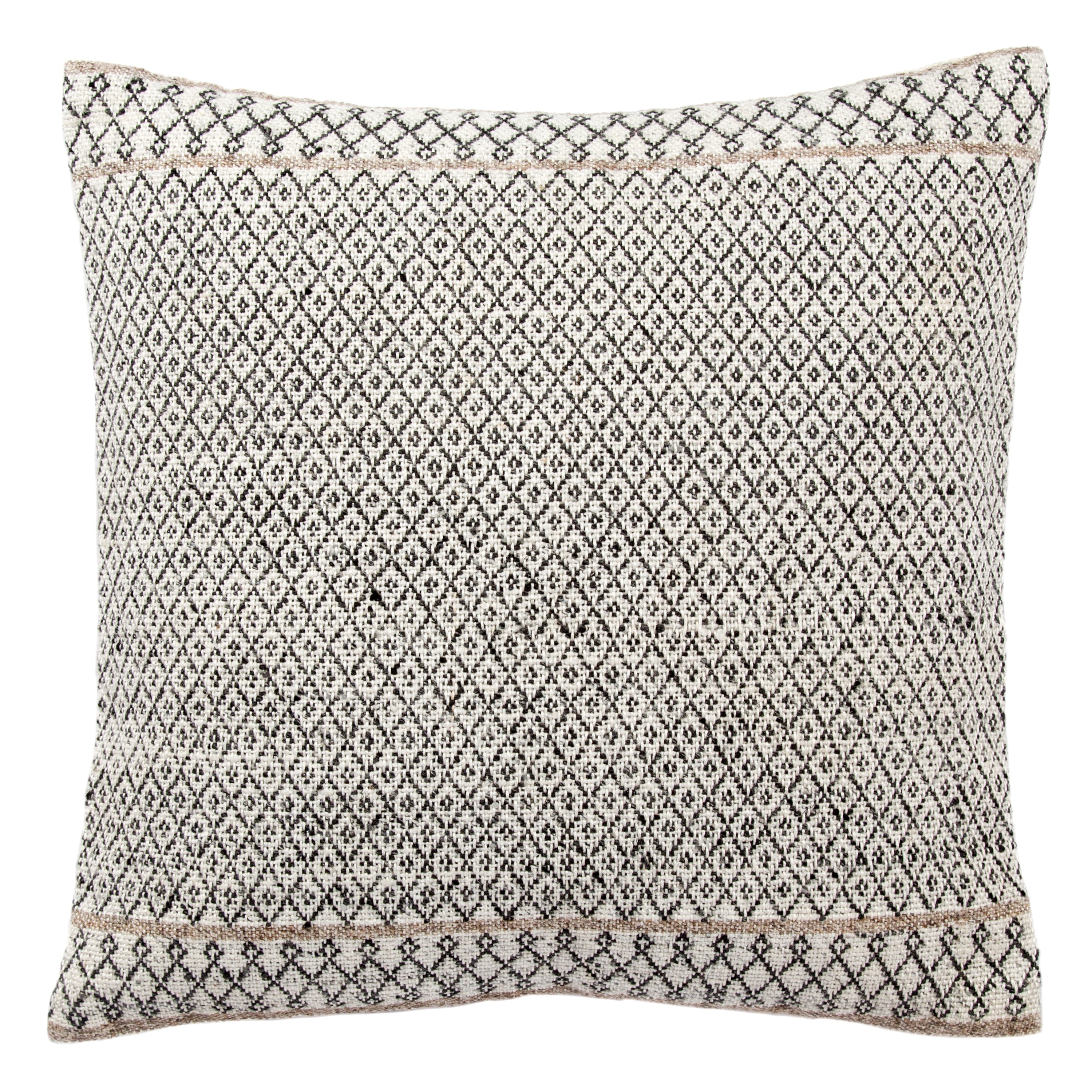 Jaipur Living Pey-03 Pillow - Ivory/Dark Gray (PEY03)