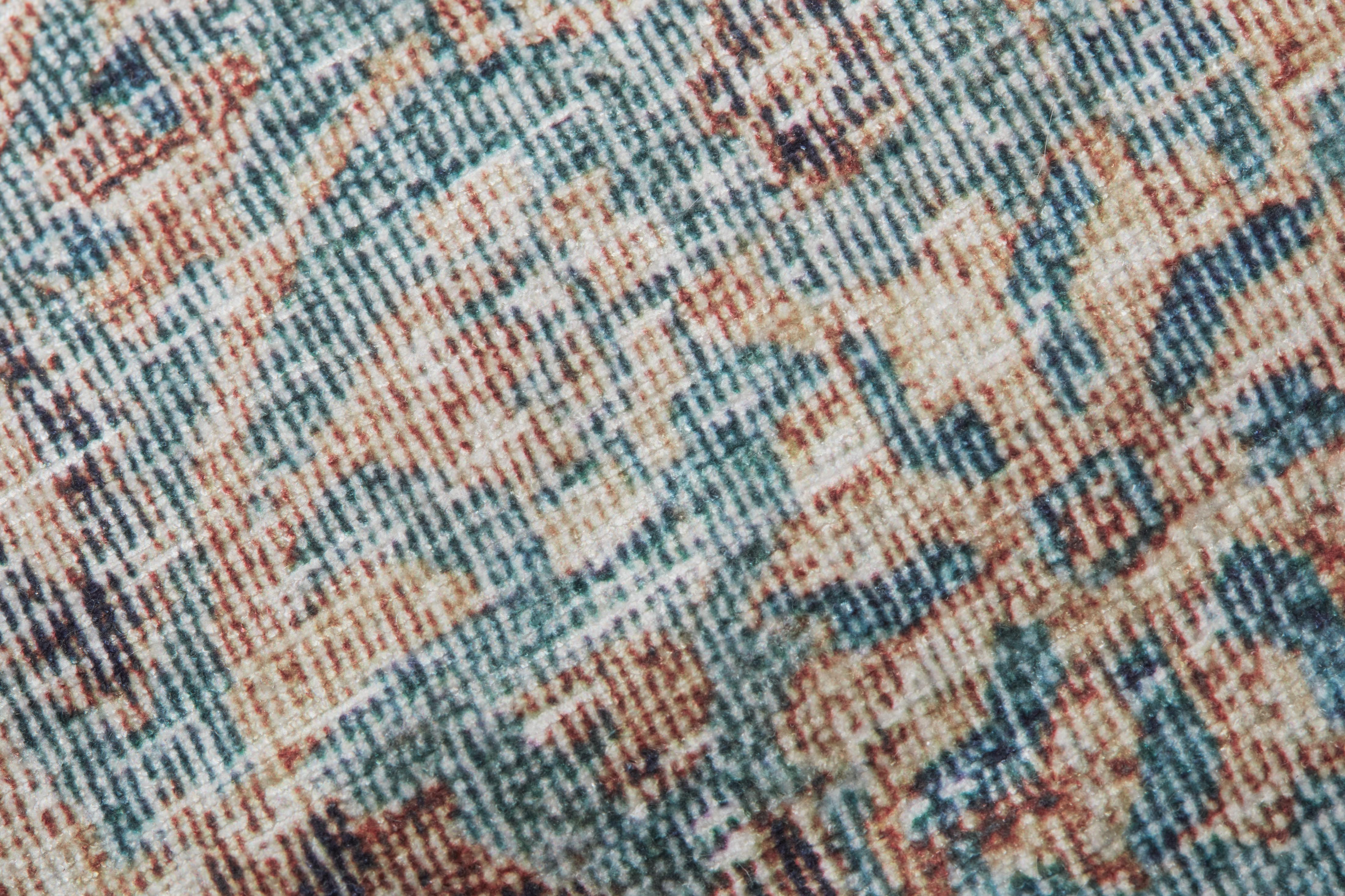 Loloi Pouf - Gold / Multi (LPF0025)