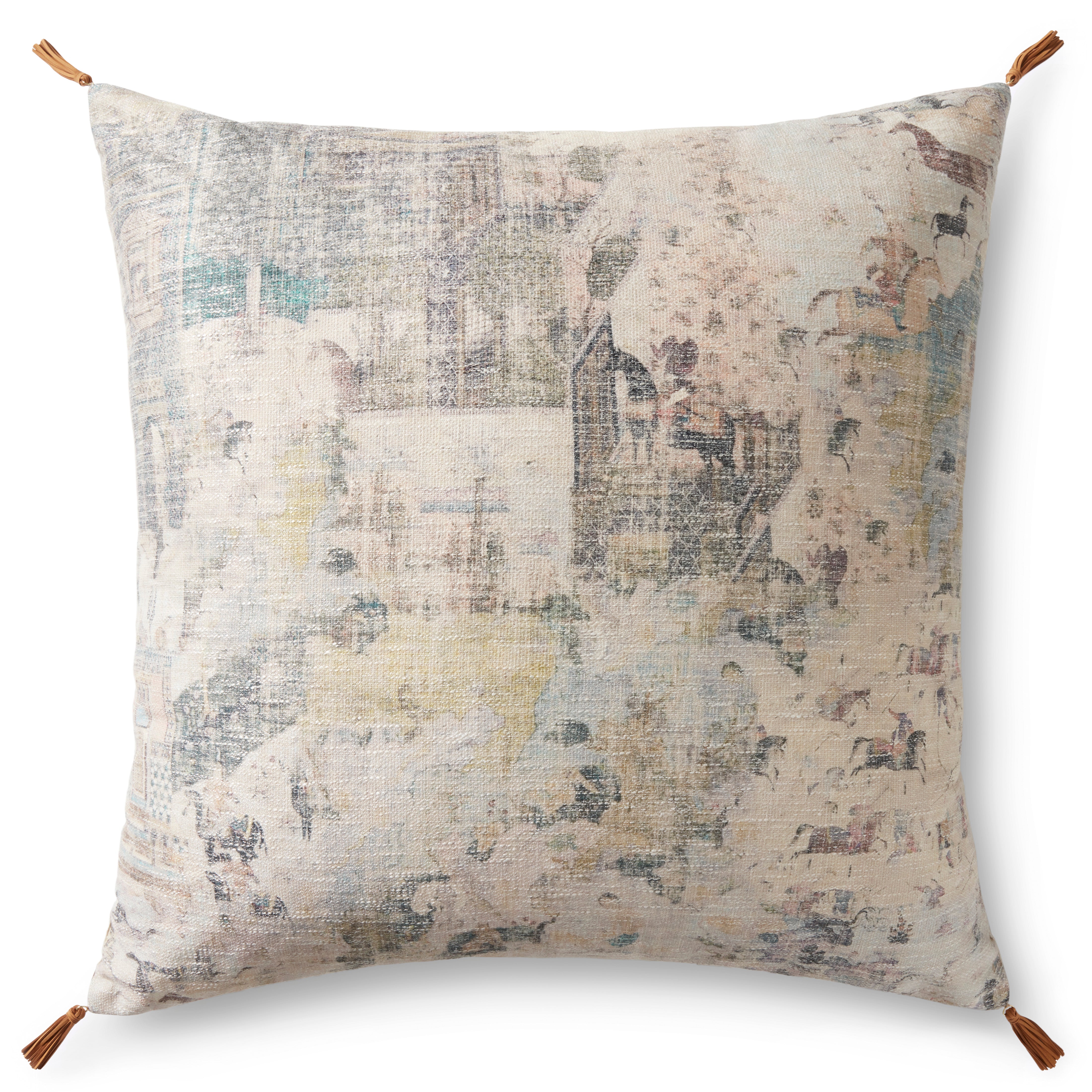 Loloi Pillow - Beige / Multi (LFP0017)