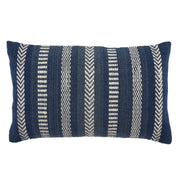 Label J Papyrus Pillow - Blue/Ivory (PMP02)