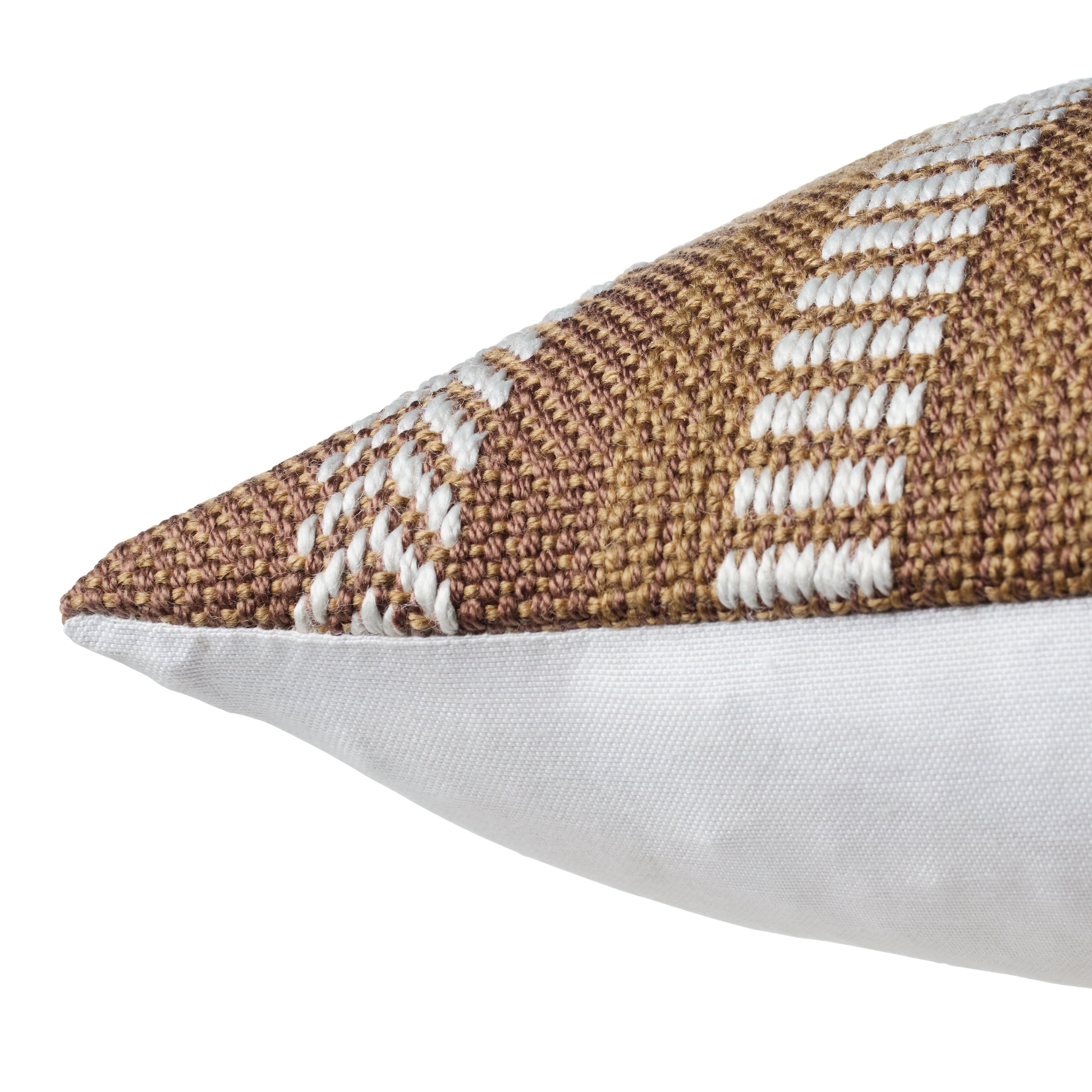 Label J Papyrus Pillow - Tan/Ivory (PMP03)