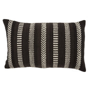 Label J Papyrus Pillow - Black/Ivory (PMP04)
