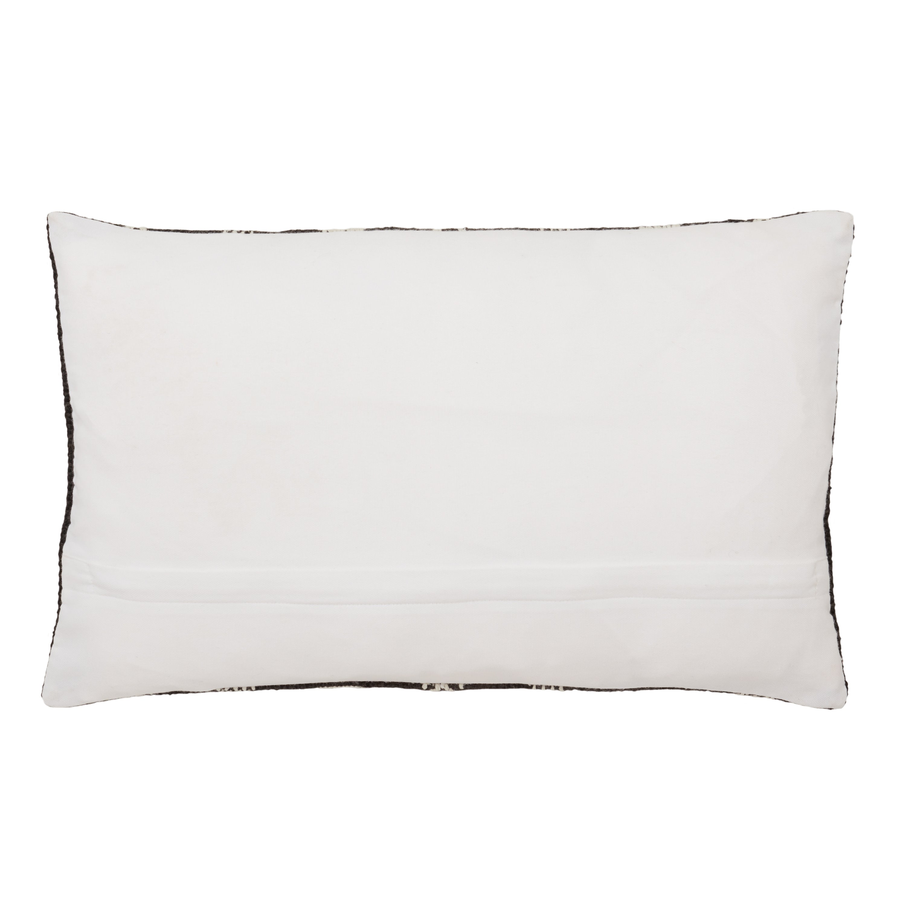 Label J Papyrus Pillow - Black/Ivory (PMP04)