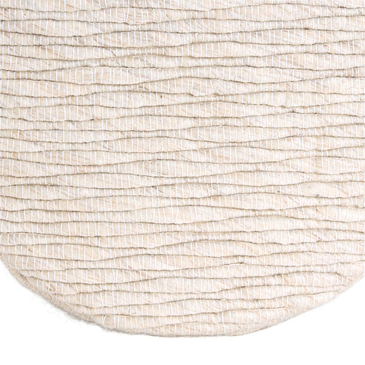 Jaipur Living Penna Pouf - Ivory (PNA01)