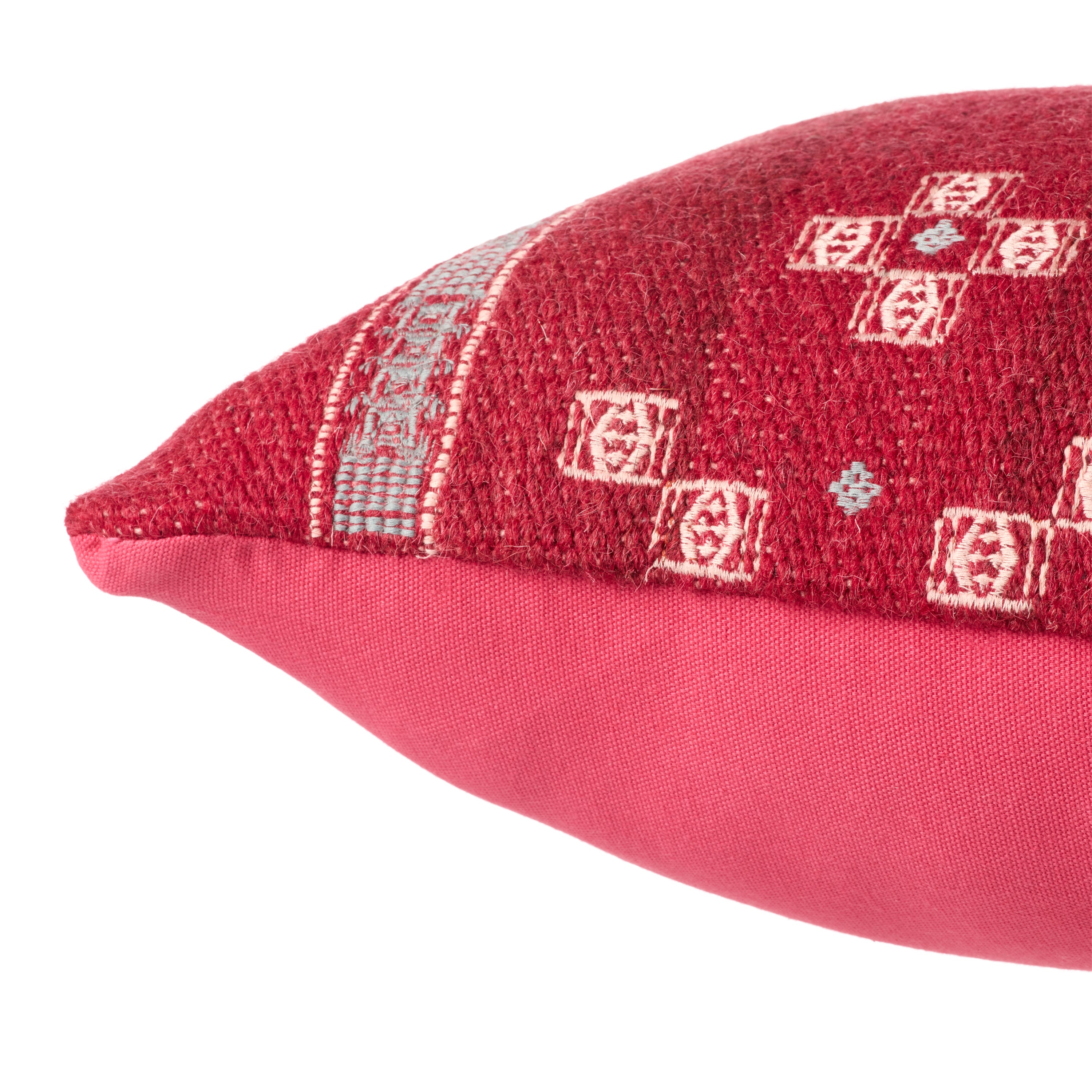 Jaipur Living Katara Pillow - Red/Gray (PUB04)