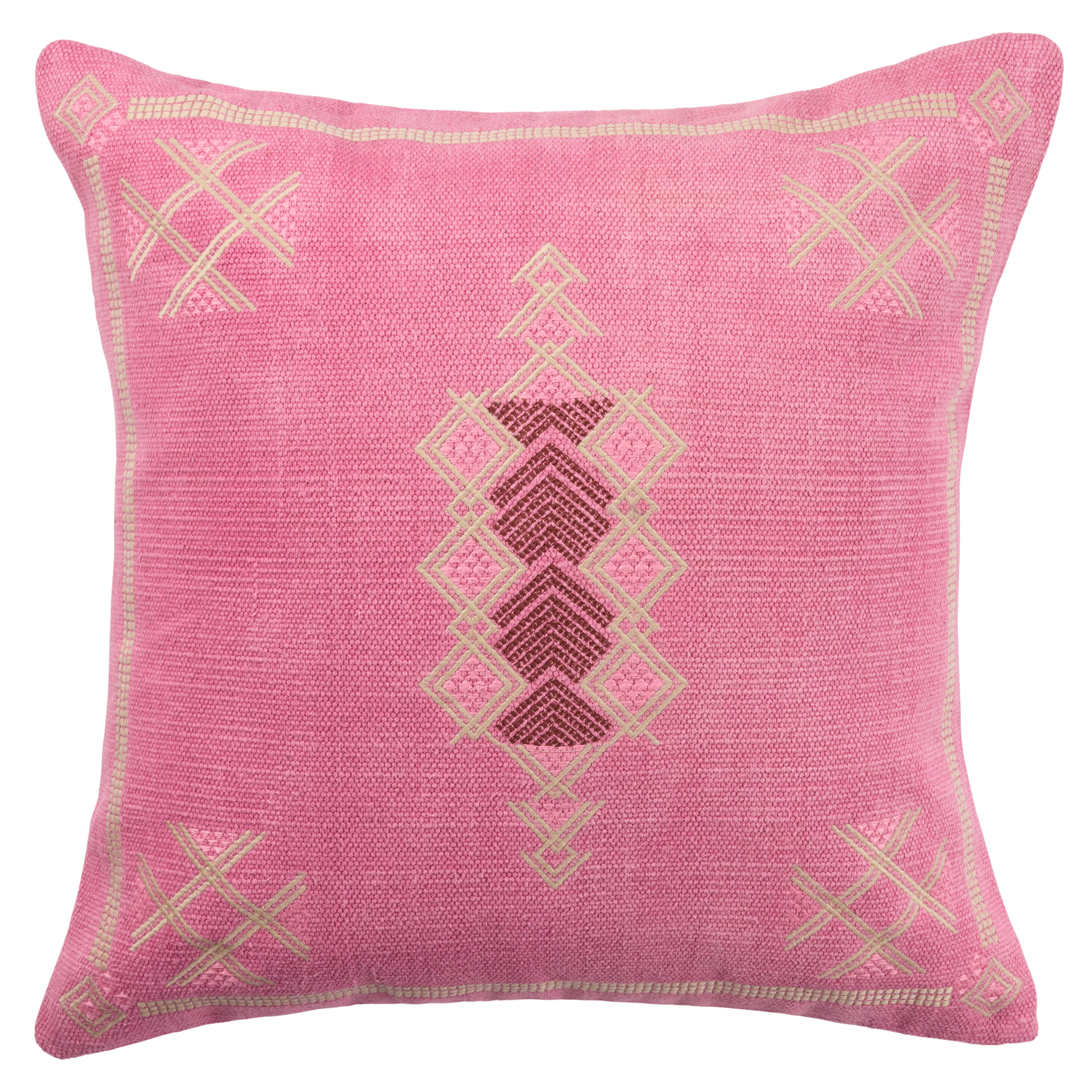 Jaipur Living Shazi Pillow - Pink/Tan (PUB09)