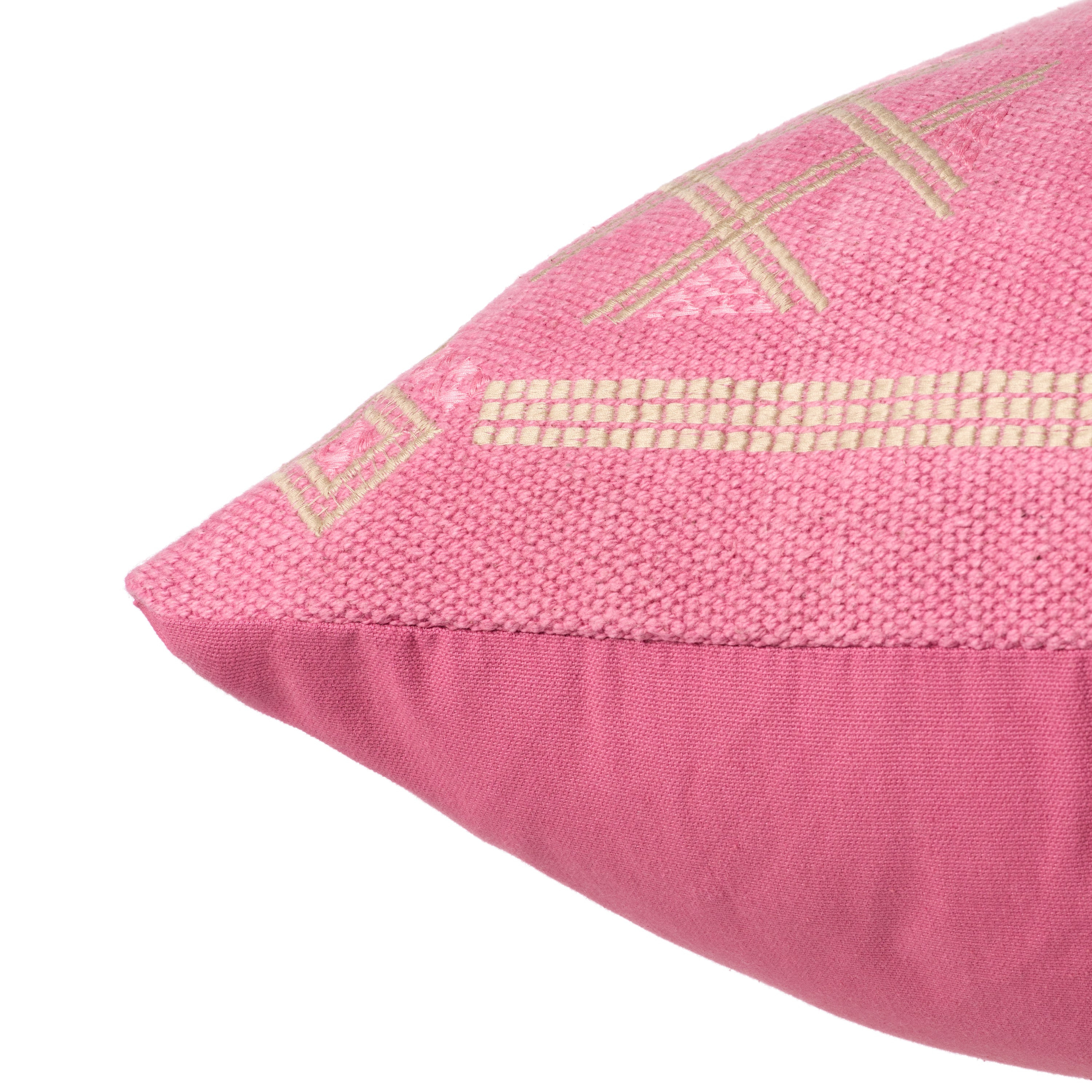 Jaipur Living Shazi Pillow - Pink/Tan (PUB09)