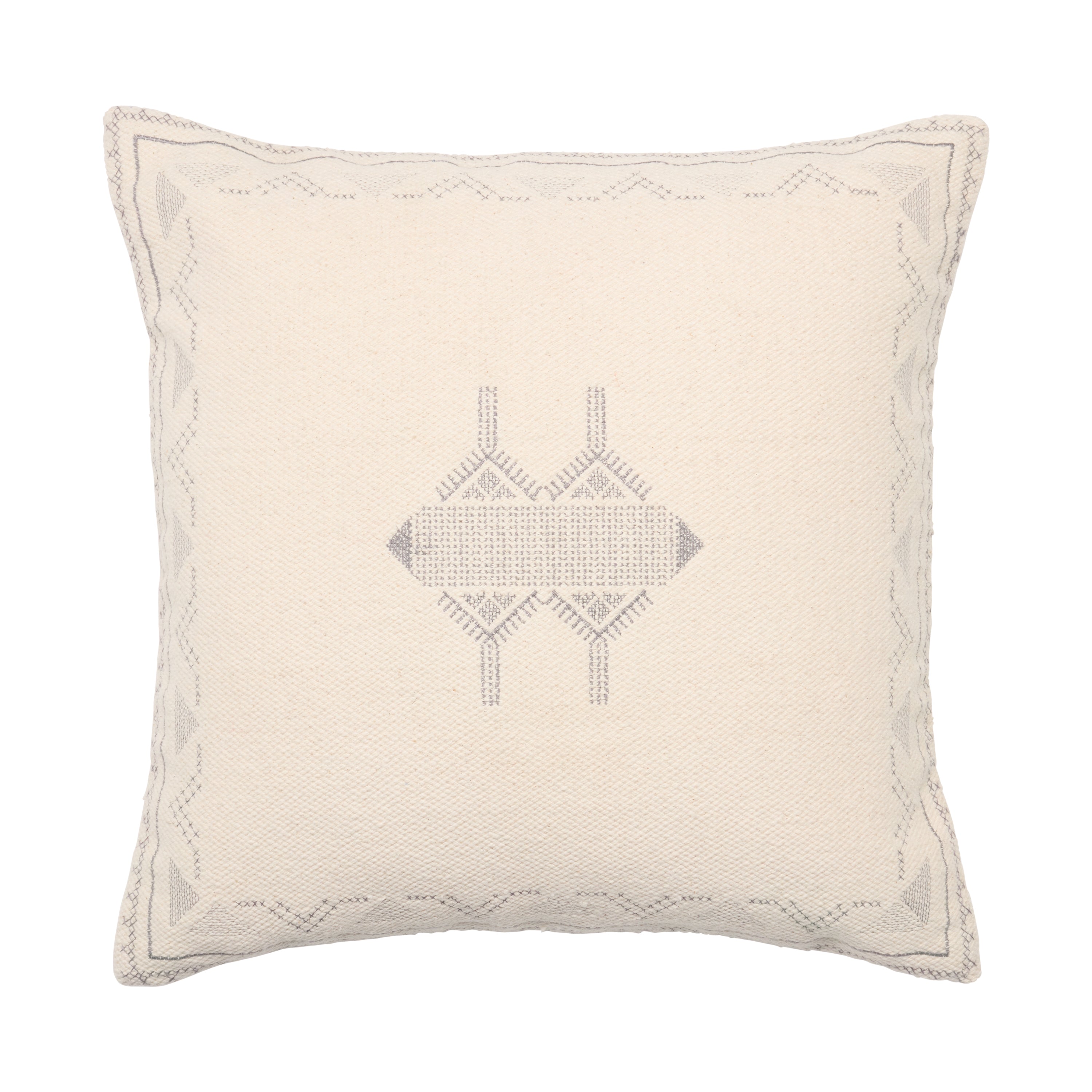 Jaipur Living Ianira Pillow - Cream/Silver (PUB16)