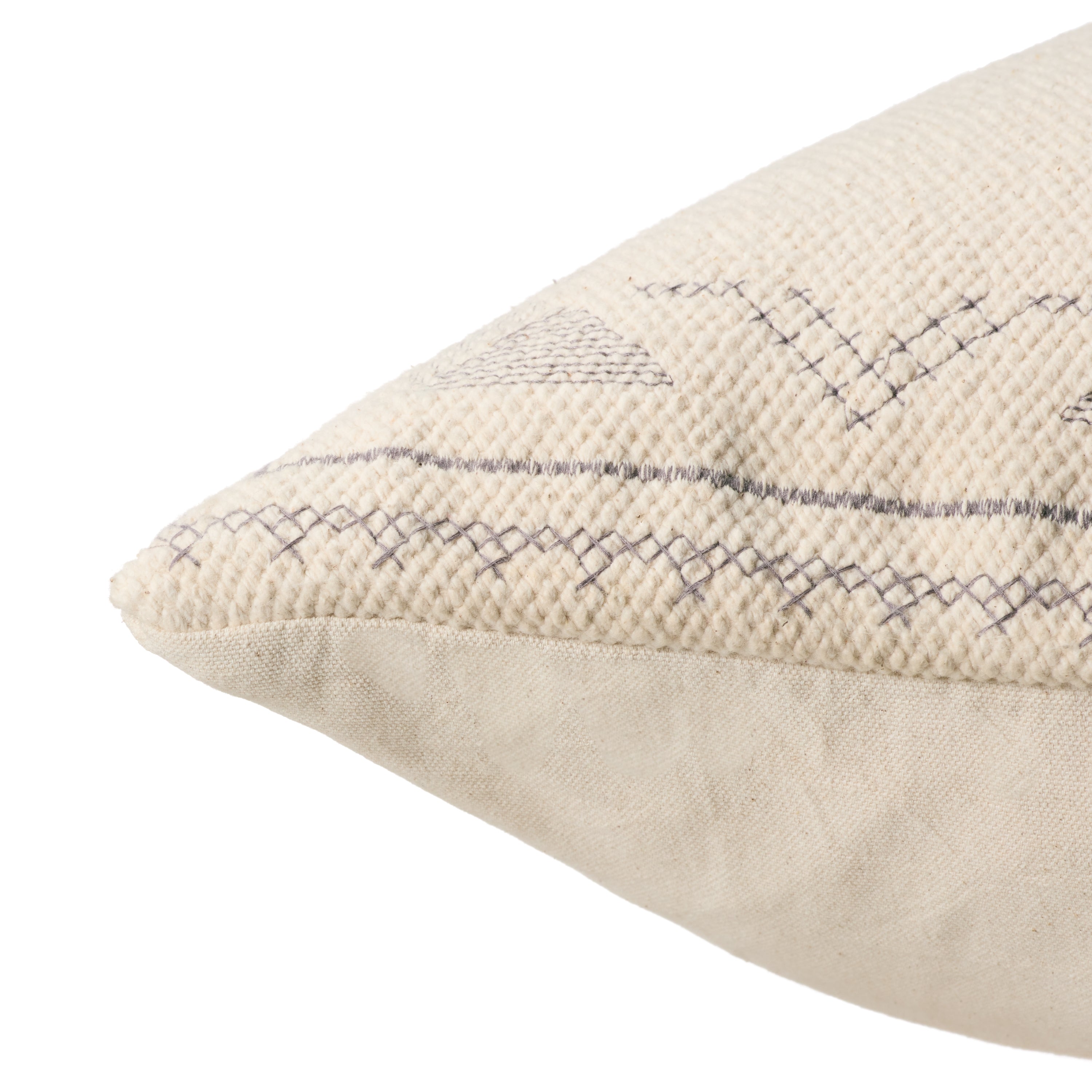 Jaipur Living Ianira Pillow - Cream/Silver (PUB16)