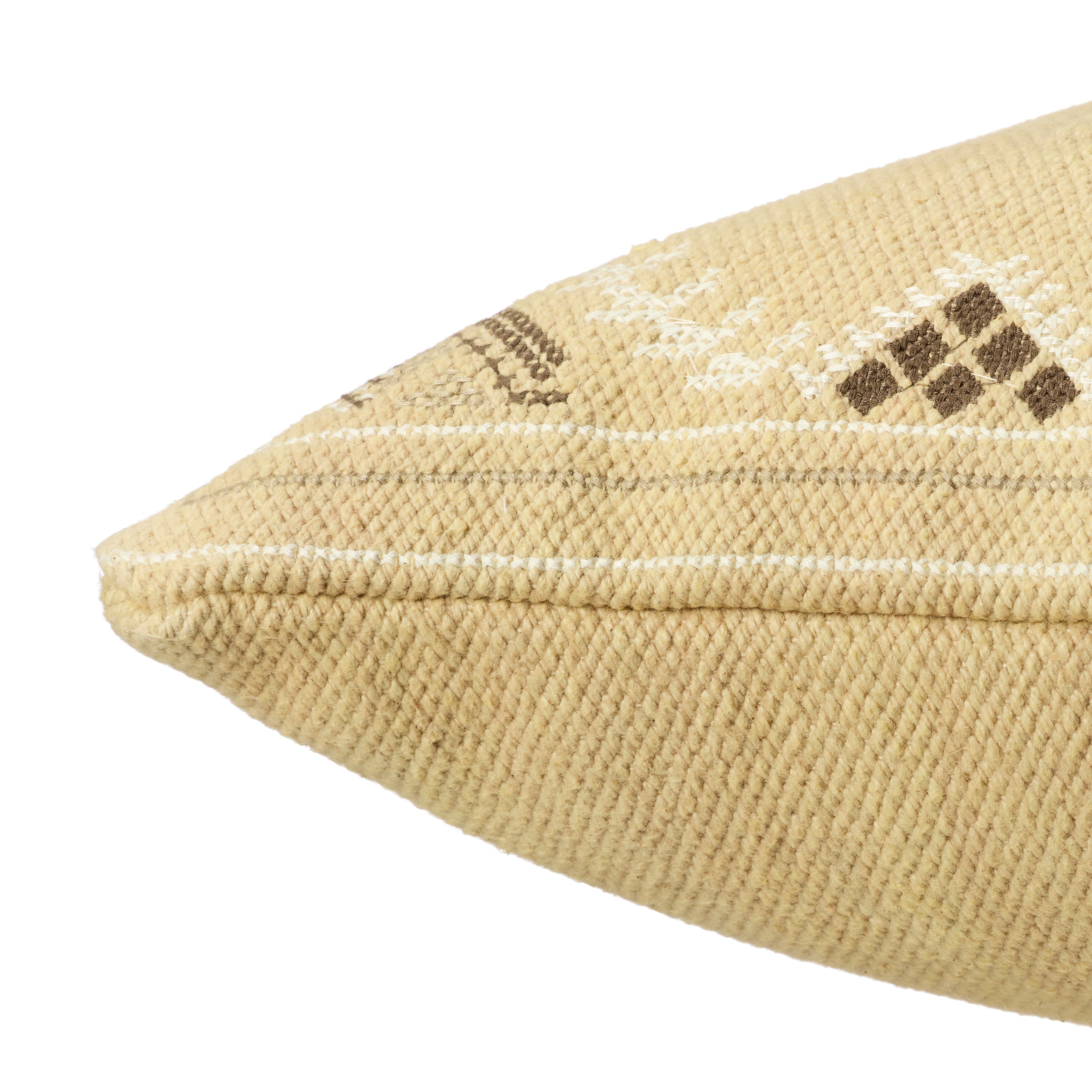 Jaipur Living Anvi Pillow - Khaki/Brown (PUB17)
