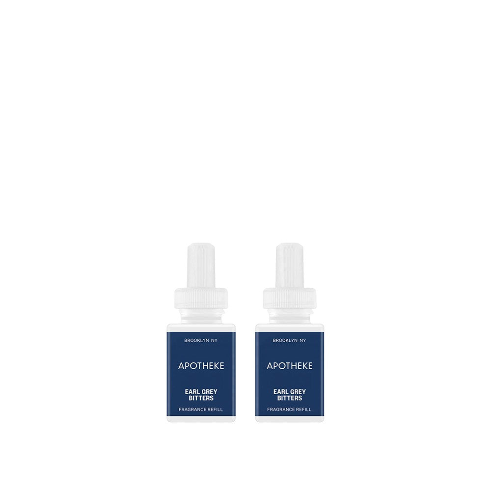 Apotheke Earl Grey Bitters Pura Smart Scent Fragrance Refill, Set of 2