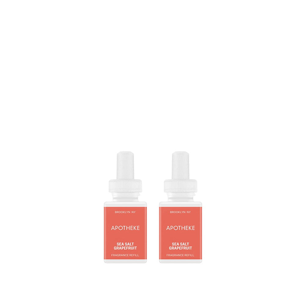 Apotheke Sea Salt Grapefruit Pura Smart Scent Fragrance Refill, Set of 2
