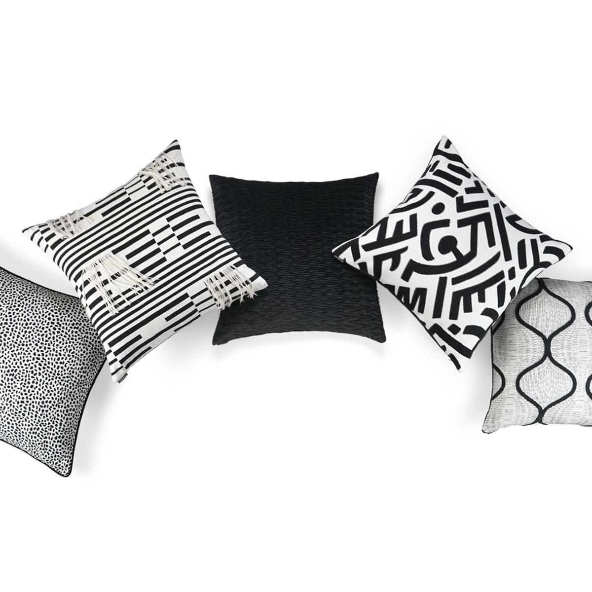 D.V. Kap Home Sophia Pillow - Black