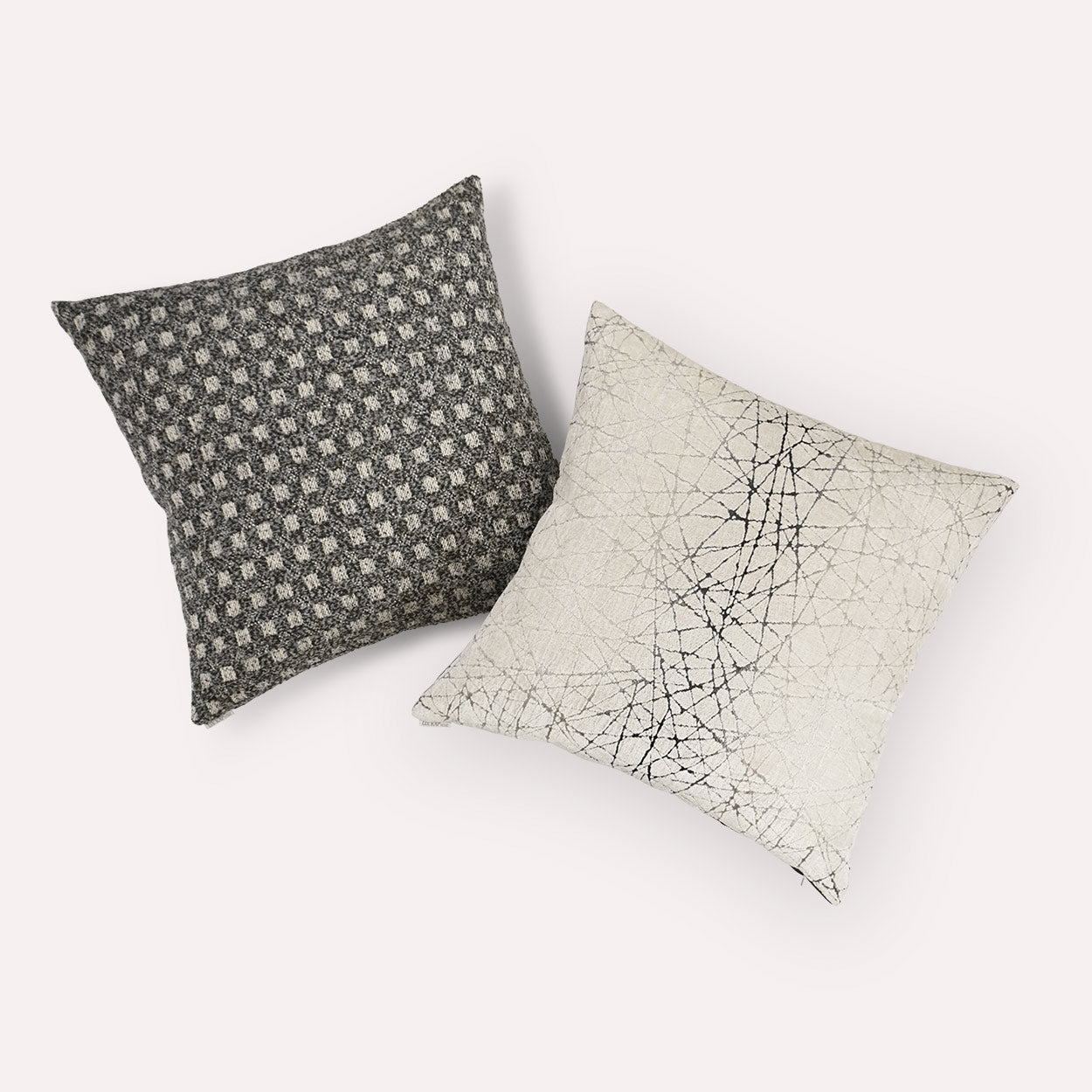 D.V. Kap Home Suffolk Pillow - Charcoal
