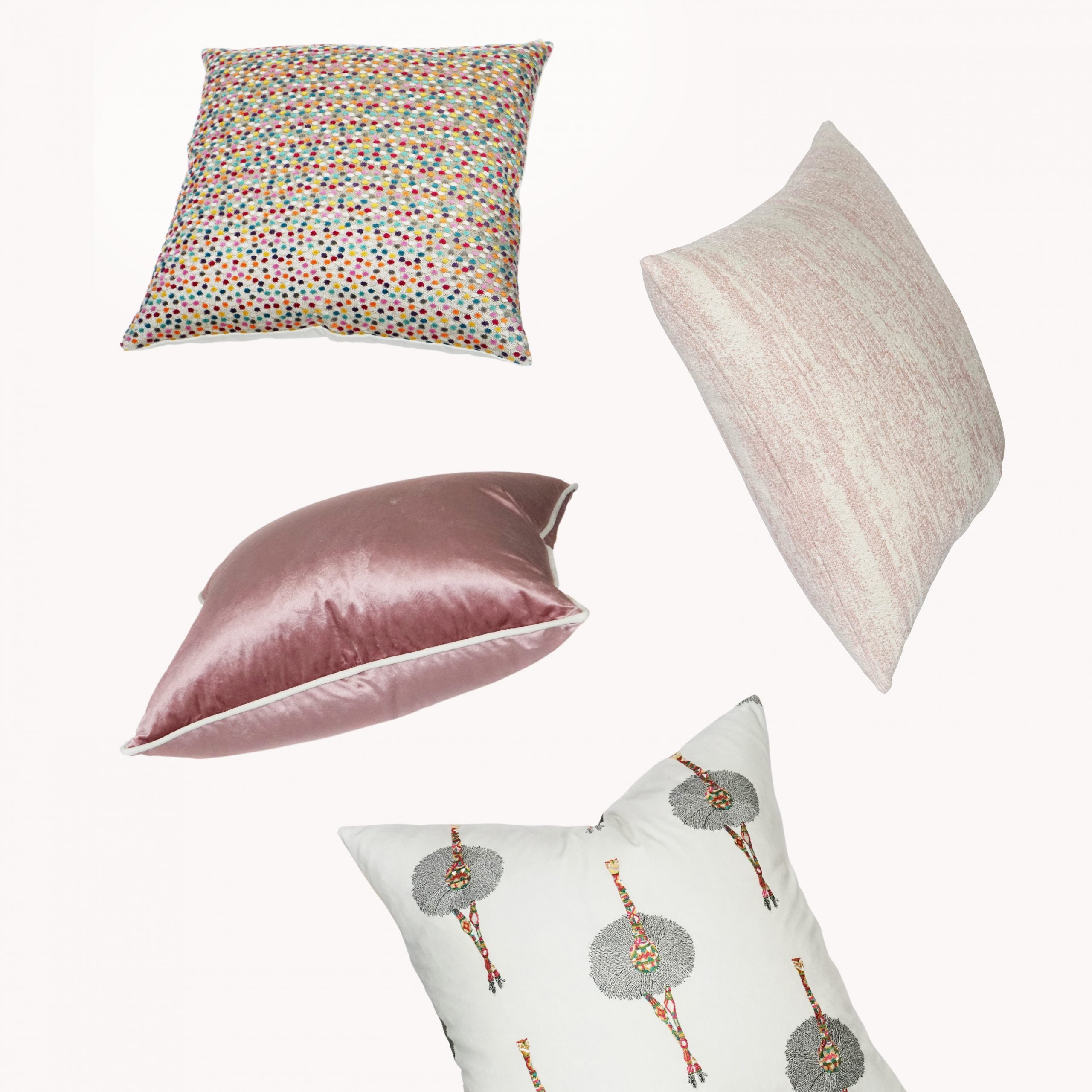 D.V. Kap Home Zaraella Pillow - Blush
