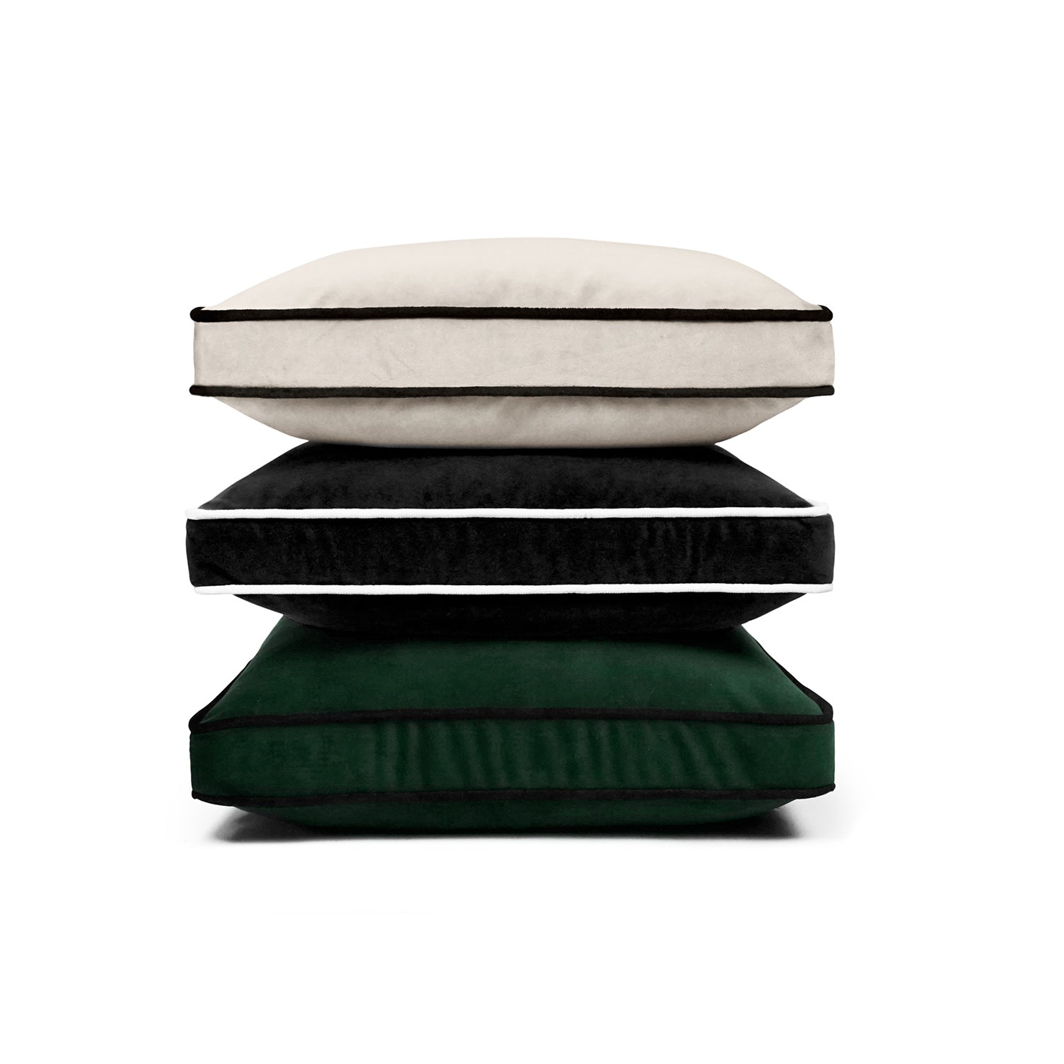 D.V. Kap Home Posh Box Pillow - Black