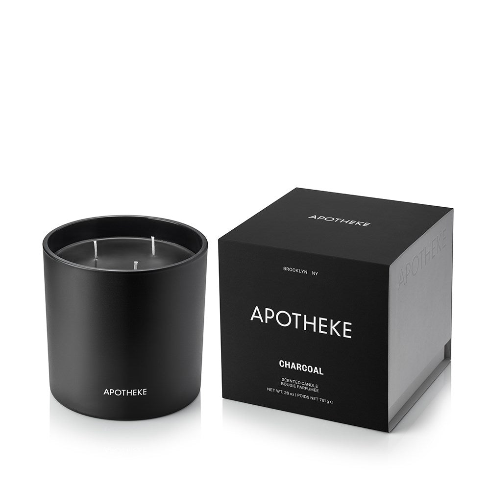 Apotheke Charcoal 3-Wick Candle