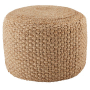 Jaipur Living Kealani Pouf - Beige (SAA21)